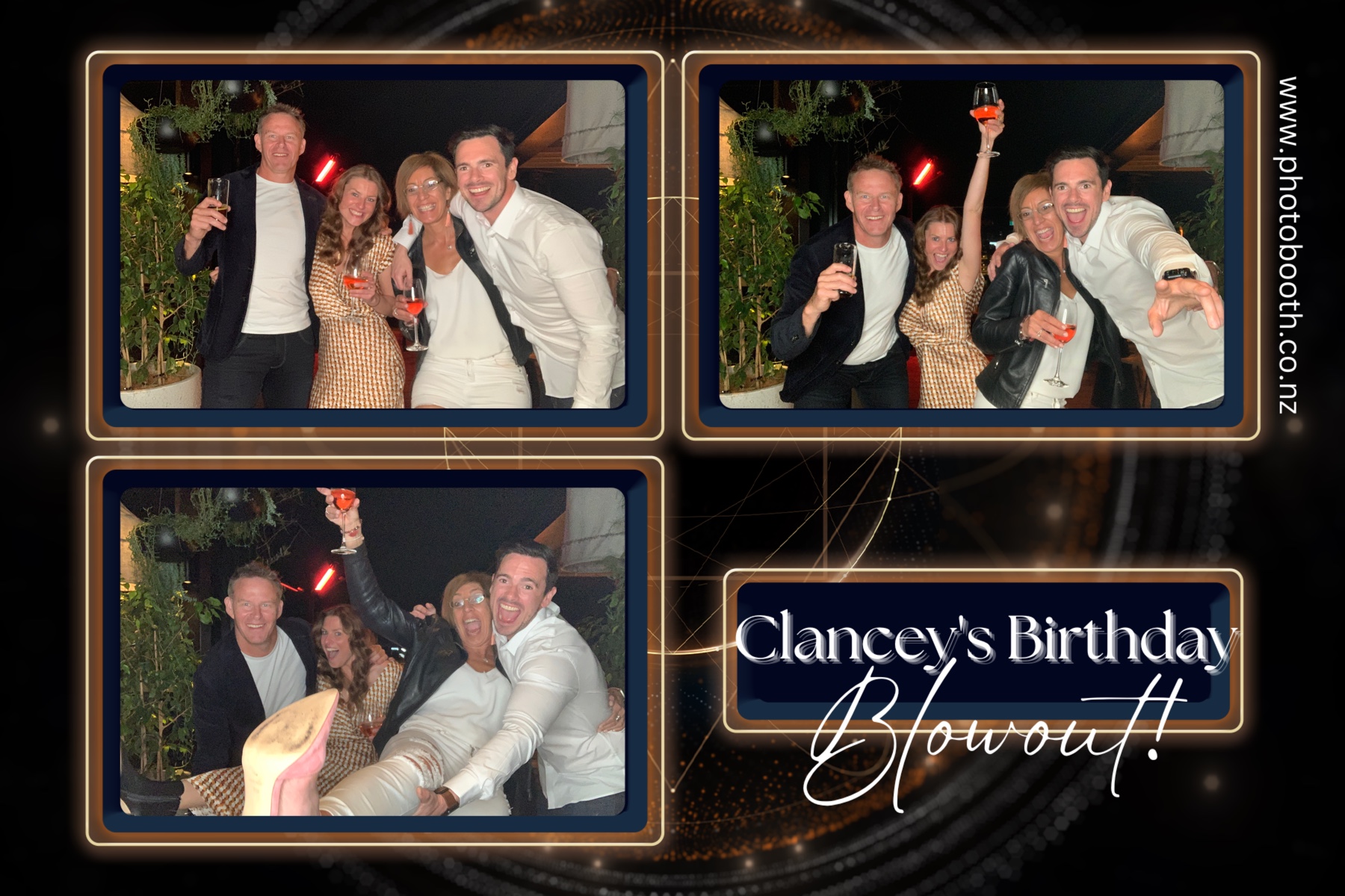 Clancey's Birthday Blowout! | View more photos from the event at gallery.photobooth.co.nz/u/SelfieCentral/Clanceys-Birthday-Blowout