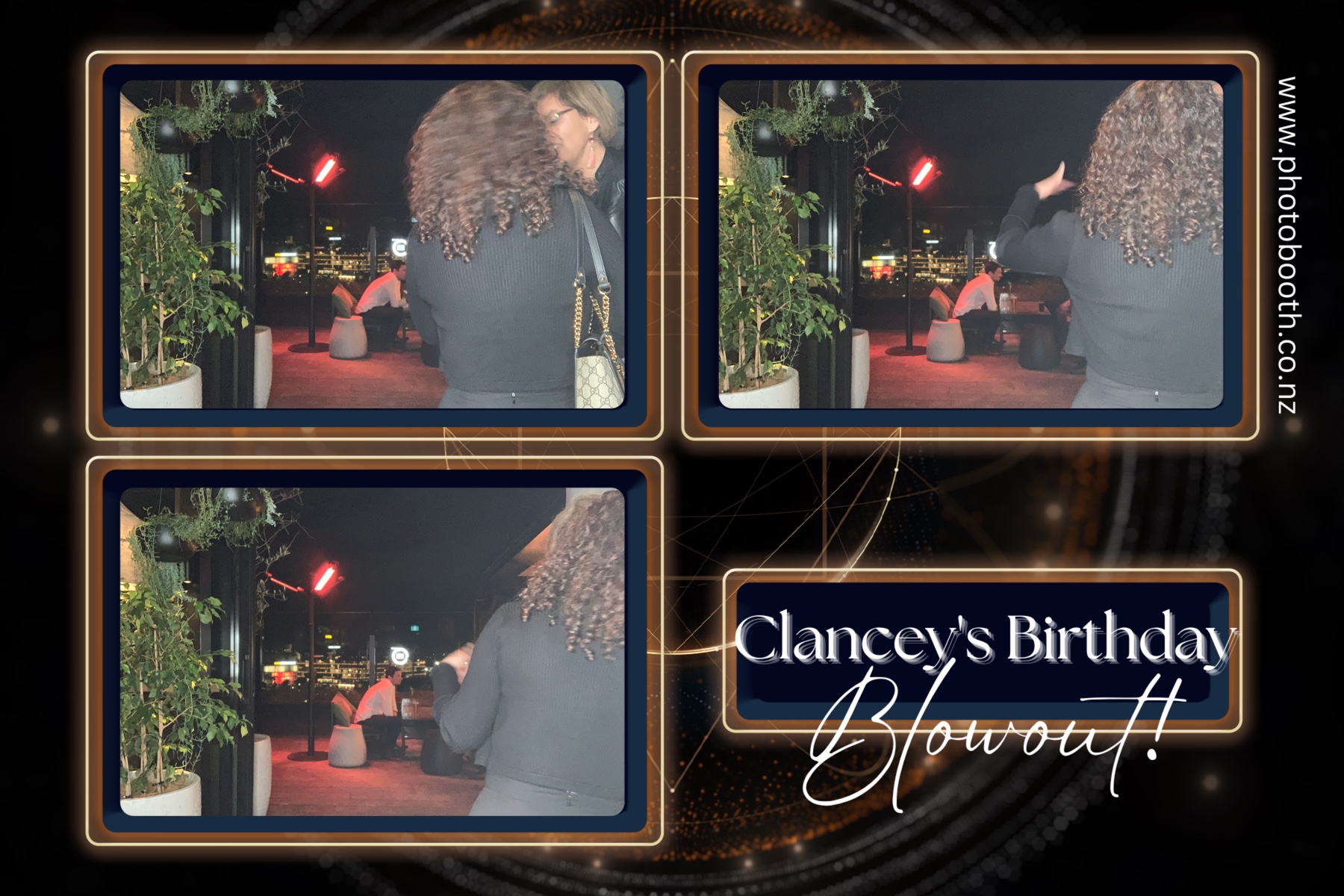 Clancey's Birthday Blowout! | View more photos from the event at gallery.photobooth.co.nz/u/SelfieCentral/Clanceys-Birthday-Blowout