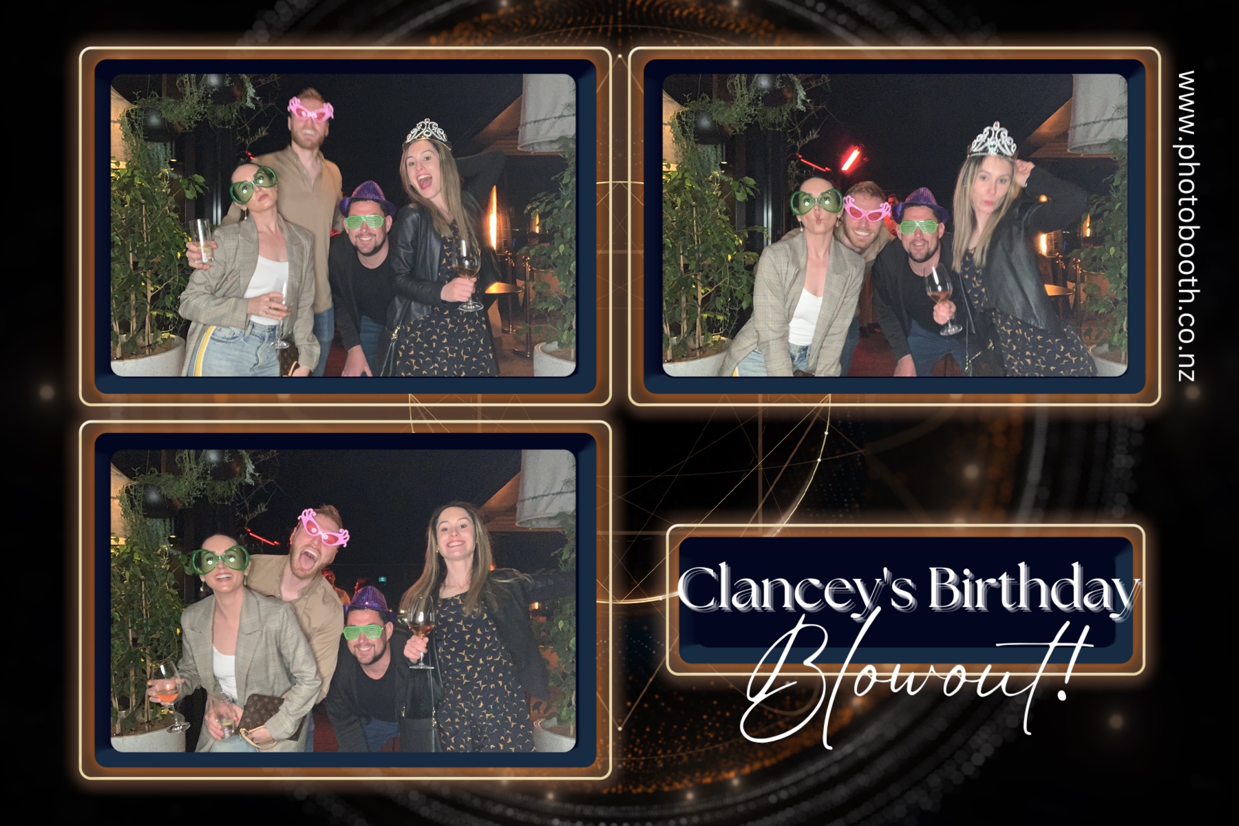 Clancey's Birthday Blowout! | View more photos from the event at gallery.photobooth.co.nz/u/SelfieCentral/Clanceys-Birthday-Blowout