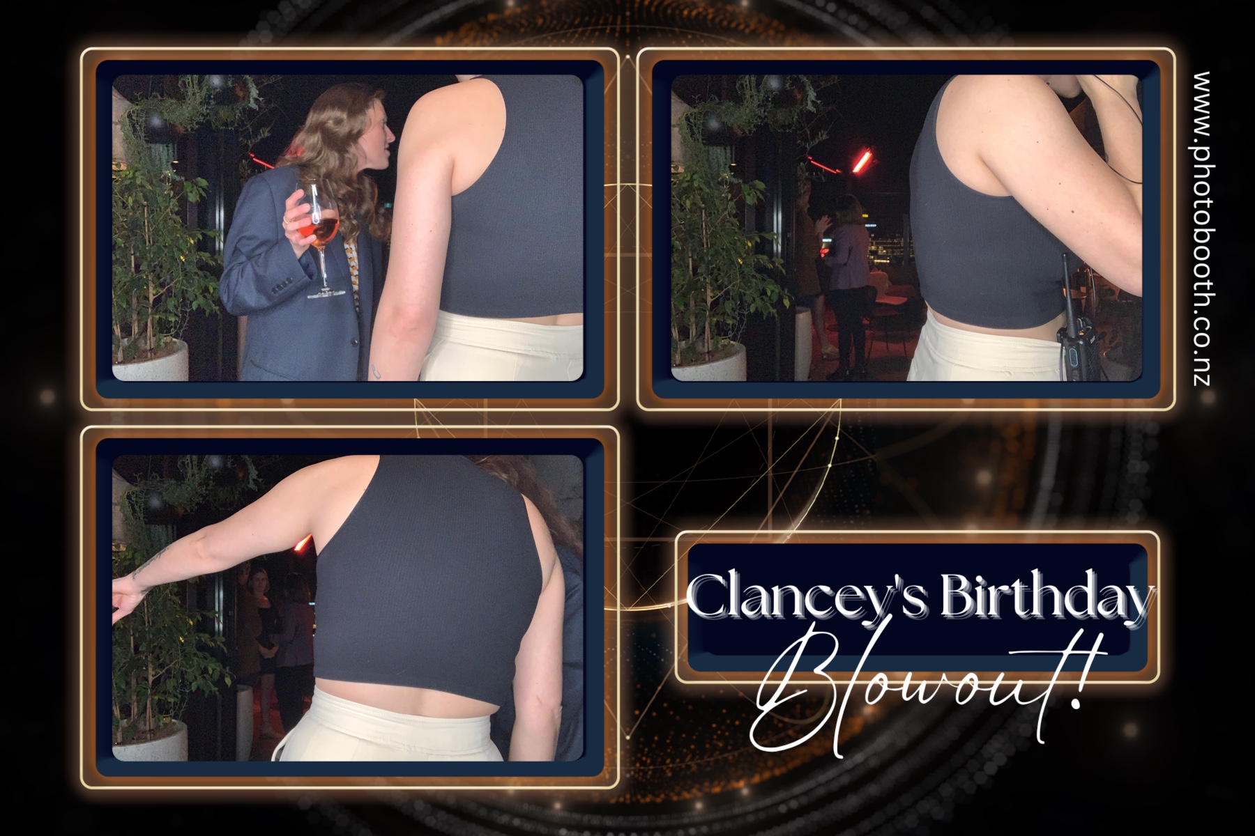 Clancey's Birthday Blowout! | View more photos from the event at gallery.photobooth.co.nz/u/SelfieCentral/Clanceys-Birthday-Blowout
