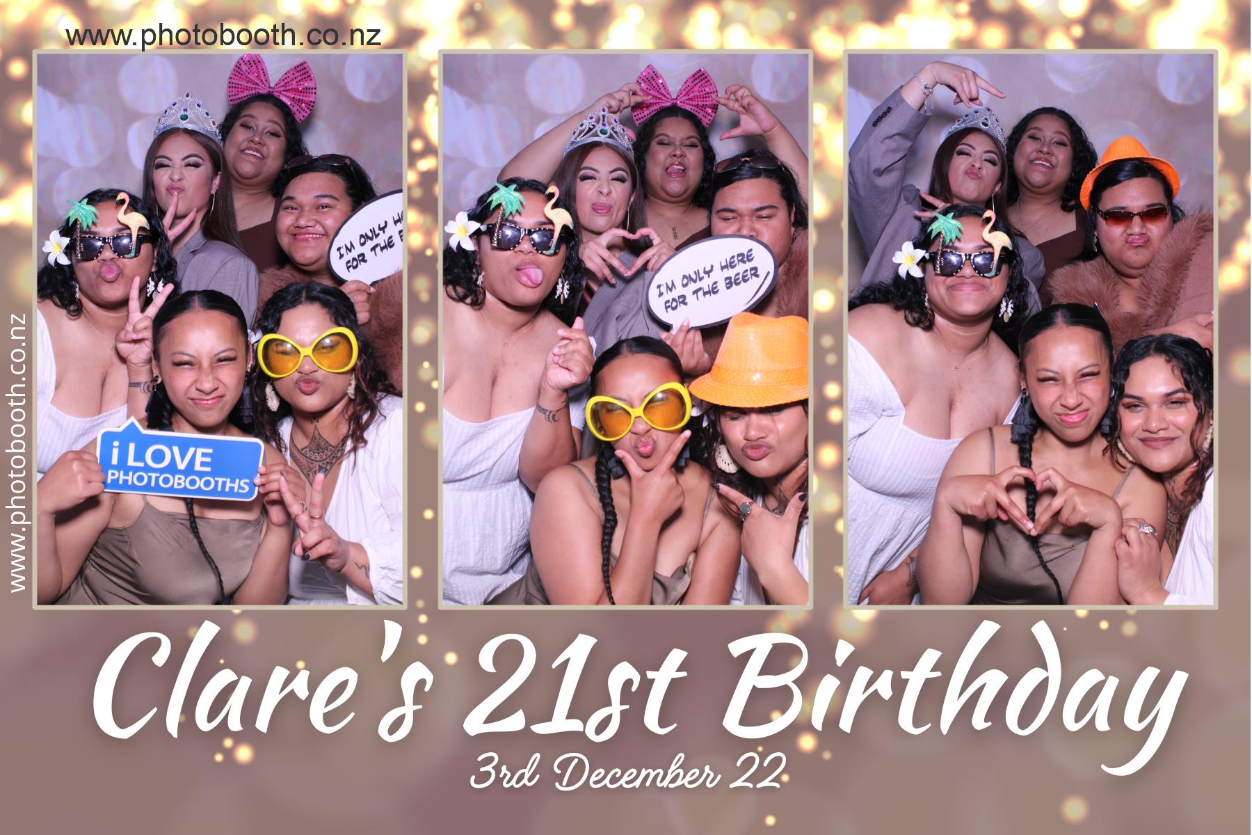 Clare's 21st Birthday | View more photos from the event at gallery.photobooth.co.nz/u/SelfieCentral/Clares-21st-Birthday