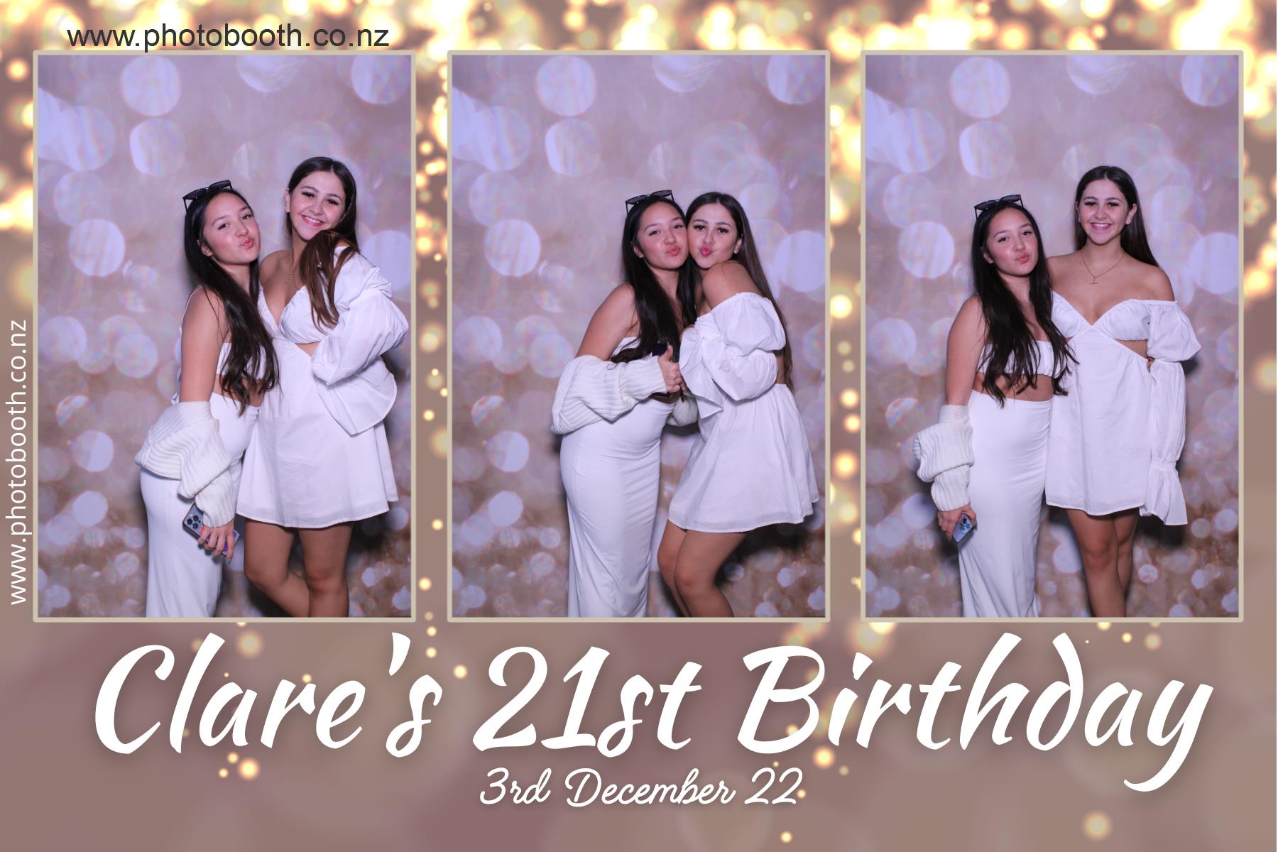 Clare's 21st Birthday | View more photos from the event at gallery.photobooth.co.nz/u/SelfieCentral/Clares-21st-Birthday