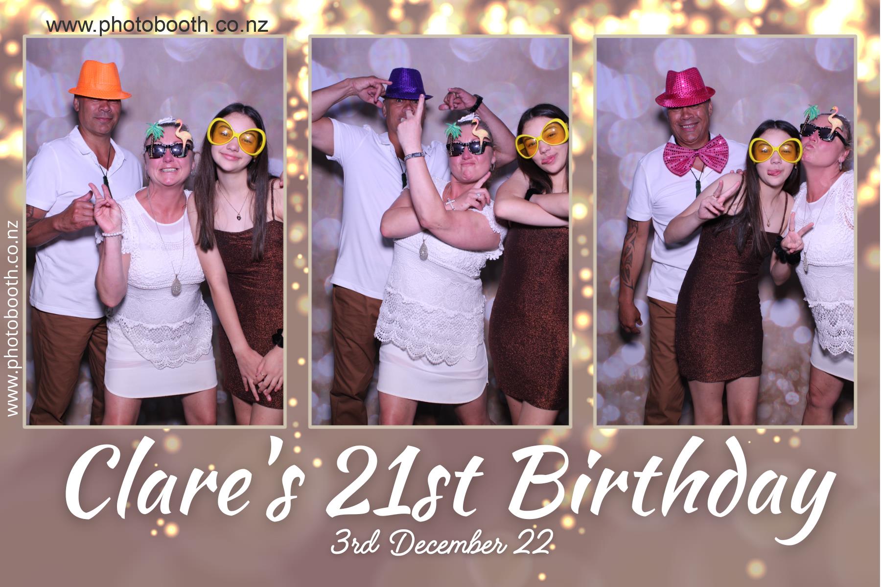 Clare's 21st Birthday | View more photos from the event at gallery.photobooth.co.nz/u/SelfieCentral/Clares-21st-Birthday