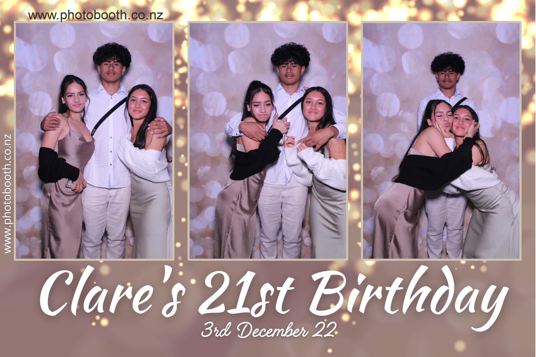 Clare's 21st Birthday | View more photos from the event at gallery.photobooth.co.nz/u/SelfieCentral/Clares-21st-Birthday