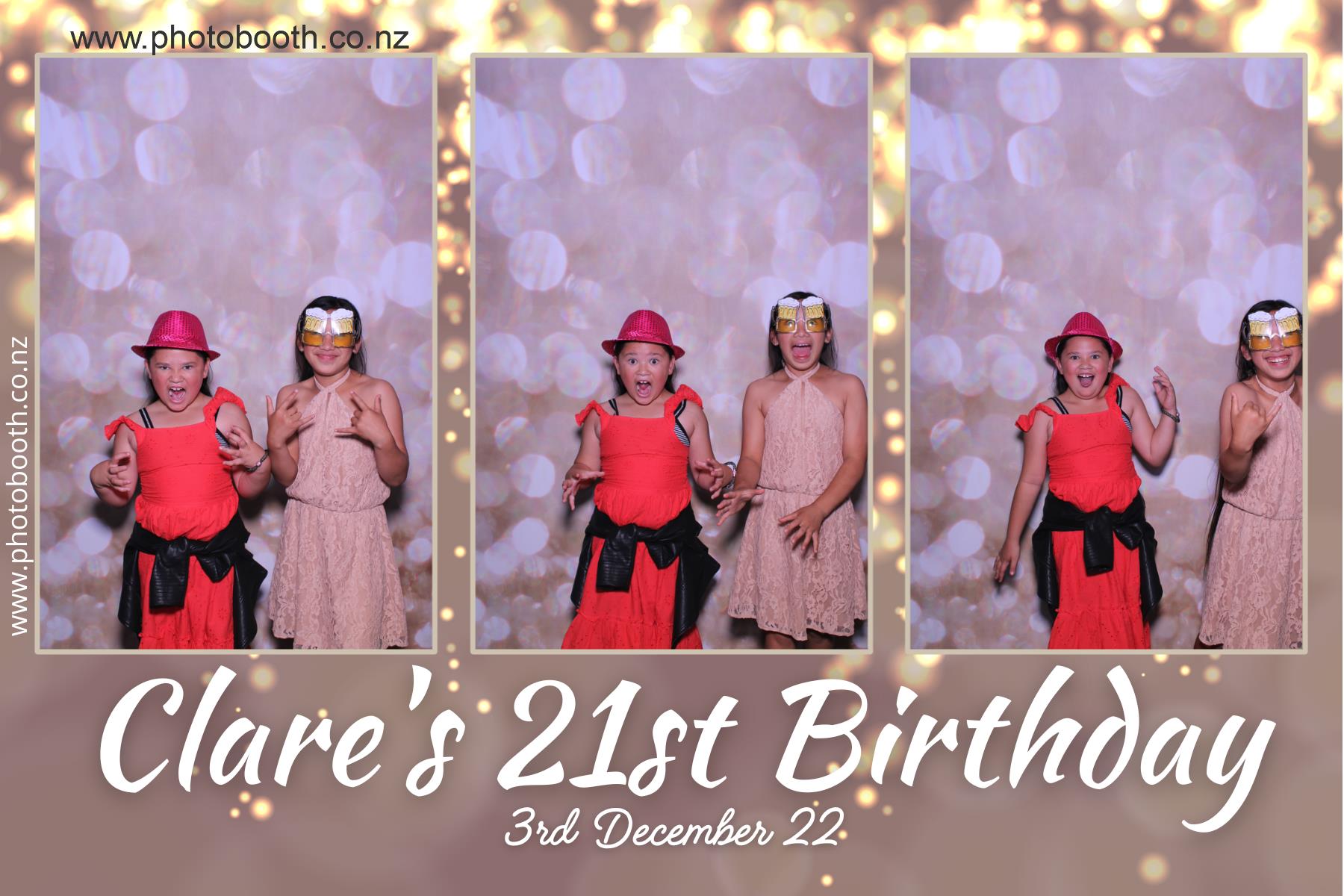 Clare's 21st Birthday | View more photos from the event at gallery.photobooth.co.nz/u/SelfieCentral/Clares-21st-Birthday