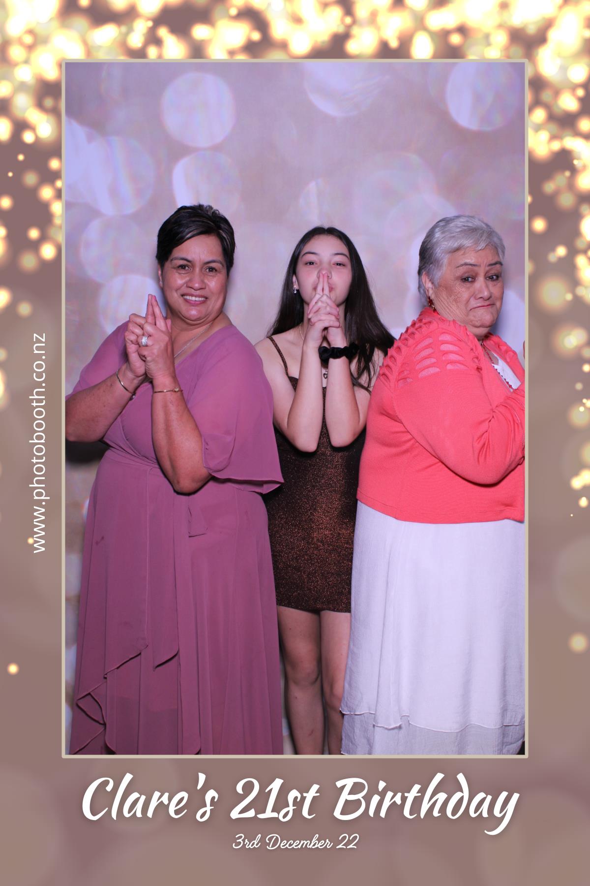 Clare's 21st Birthday | View more photos from the event at gallery.photobooth.co.nz/u/SelfieCentral/Clares-21st-Birthday