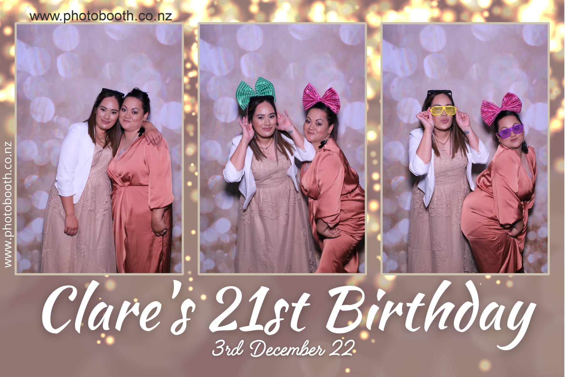 Clare's 21st Birthday | View more photos from the event at gallery.photobooth.co.nz/u/SelfieCentral/Clares-21st-Birthday