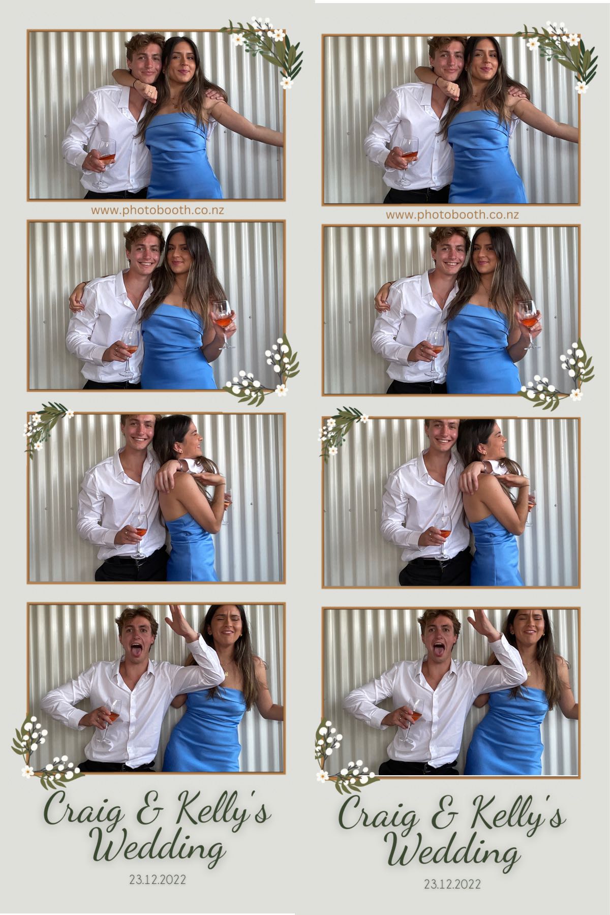 Craig & Kelly's Wedding | View more photos from the event at gallery.photobooth.co.nz/u/SelfieCentral/Craig-Kellys-Wedding