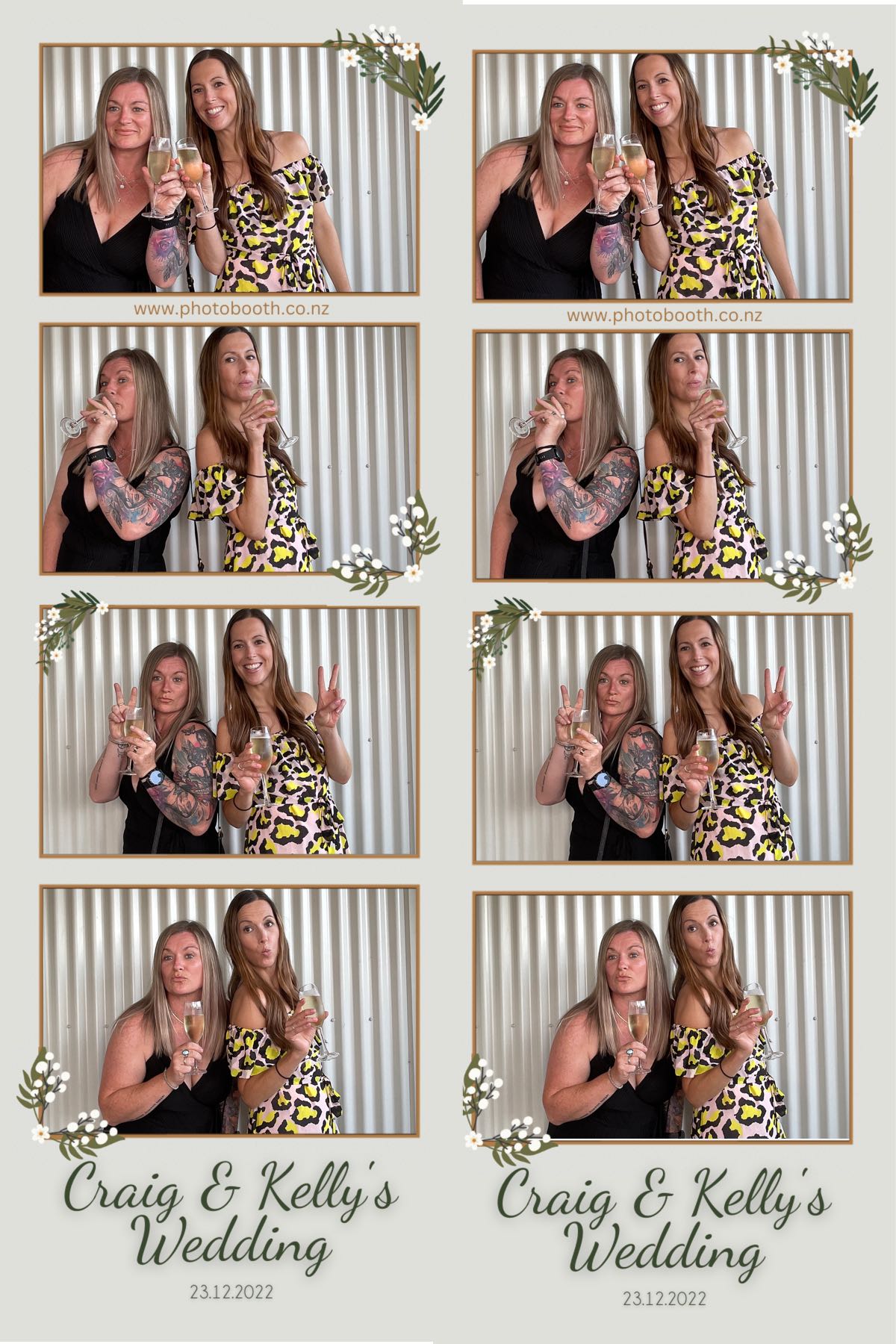 Craig & Kelly's Wedding | View more photos from the event at gallery.photobooth.co.nz/u/SelfieCentral/Craig-Kellys-Wedding