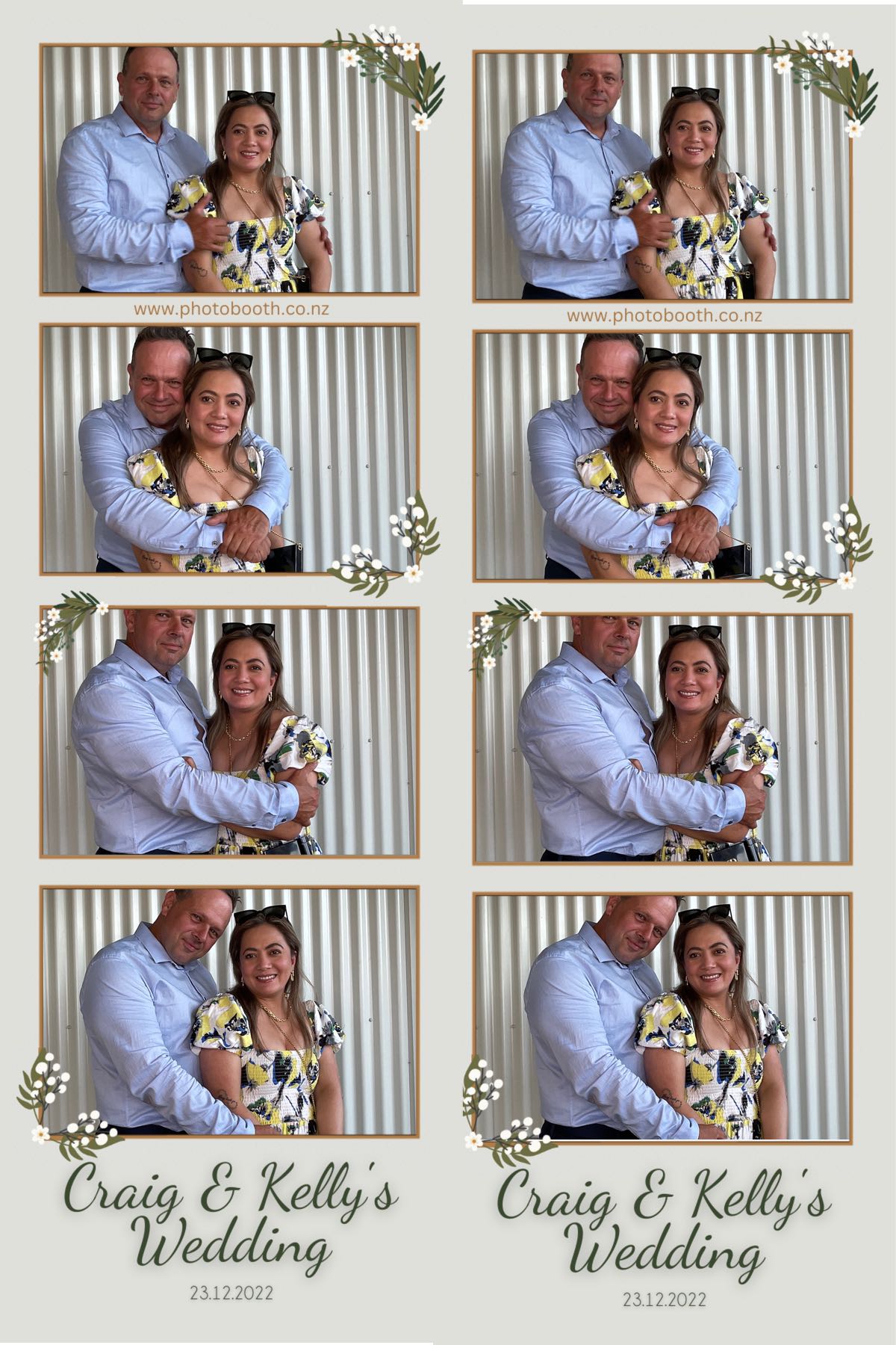Craig & Kelly's Wedding | View more photos from the event at gallery.photobooth.co.nz/u/SelfieCentral/Craig-Kellys-Wedding