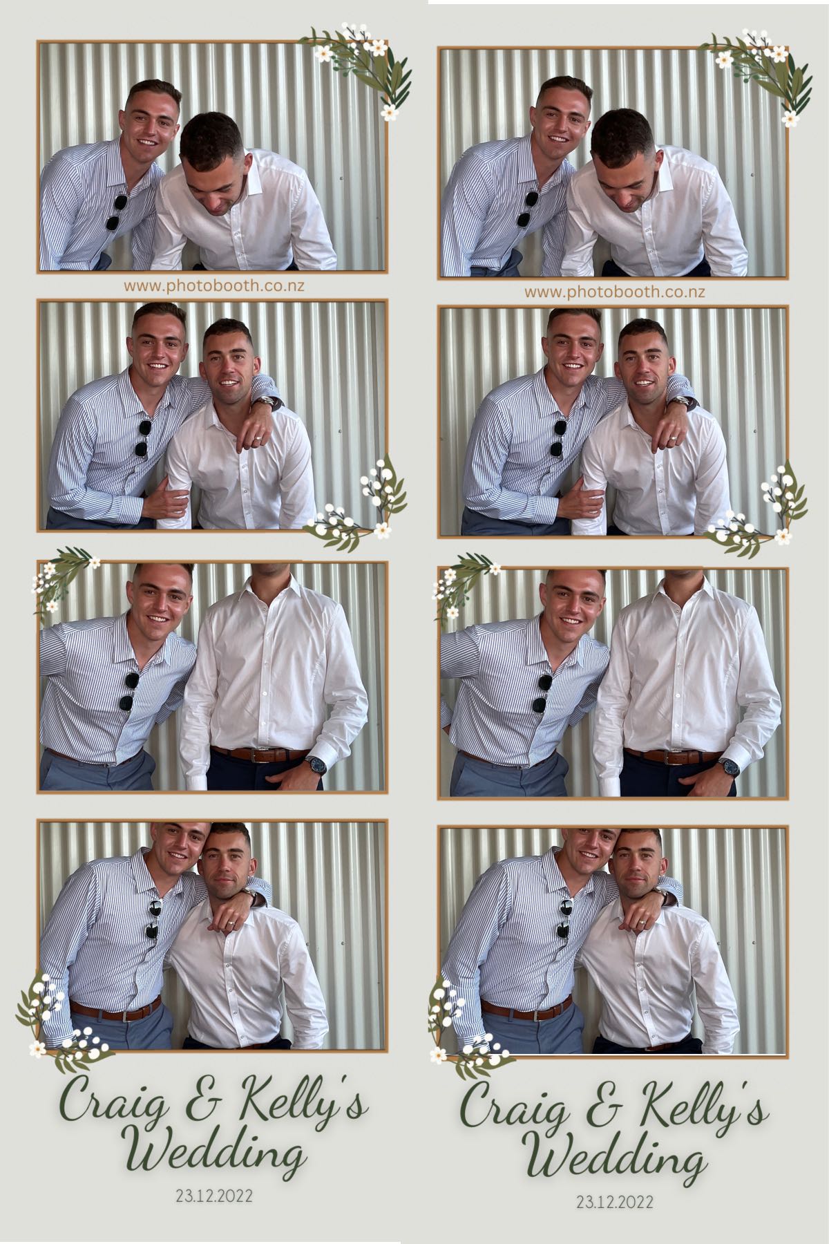 Craig & Kelly's Wedding | View more photos from the event at gallery.photobooth.co.nz/u/SelfieCentral/Craig-Kellys-Wedding