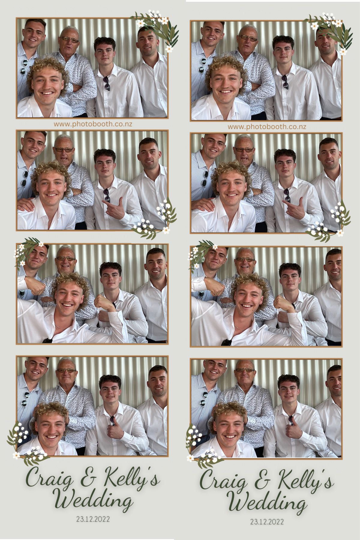 Craig & Kelly's Wedding | View more photos from the event at gallery.photobooth.co.nz/u/SelfieCentral/Craig-Kellys-Wedding