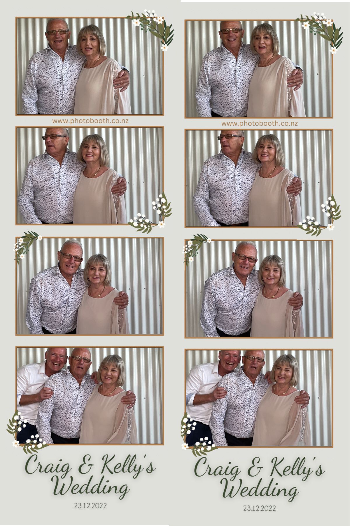 Craig & Kelly's Wedding | View more photos from the event at gallery.photobooth.co.nz/u/SelfieCentral/Craig-Kellys-Wedding