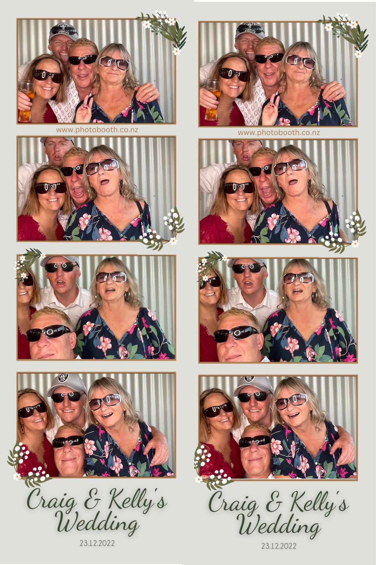 Craig & Kelly's Wedding | View more photos from the event at gallery.photobooth.co.nz/u/SelfieCentral/Craig-Kellys-Wedding
