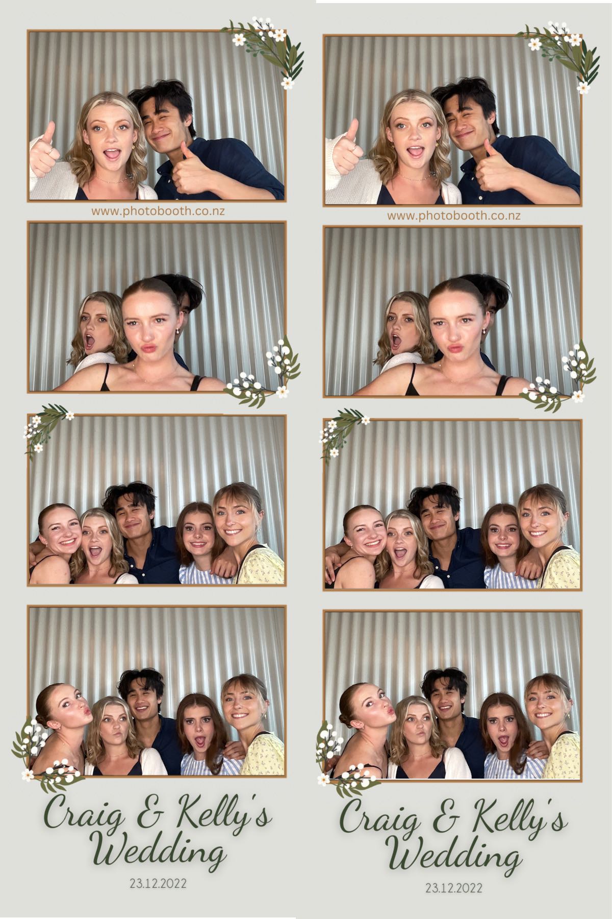 Craig & Kelly's Wedding | View more photos from the event at gallery.photobooth.co.nz/u/SelfieCentral/Craig-Kellys-Wedding