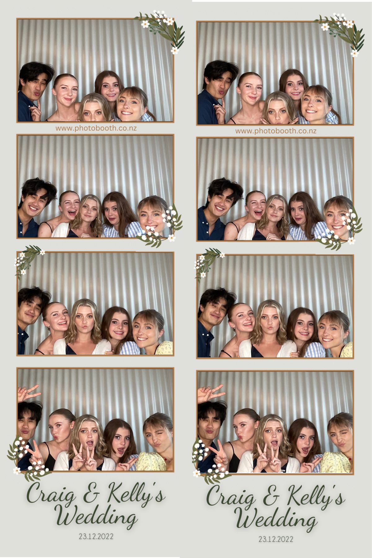 Craig & Kelly's Wedding | View more photos from the event at gallery.photobooth.co.nz/u/SelfieCentral/Craig-Kellys-Wedding