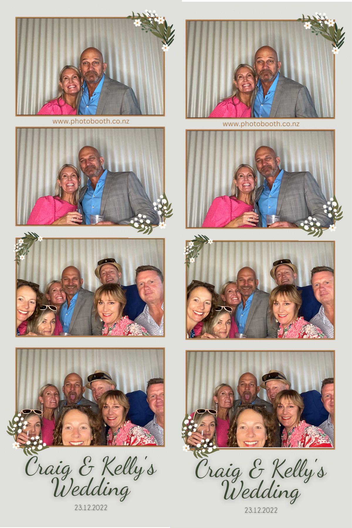 Craig & Kelly's Wedding | View more photos from the event at gallery.photobooth.co.nz/u/SelfieCentral/Craig-Kellys-Wedding