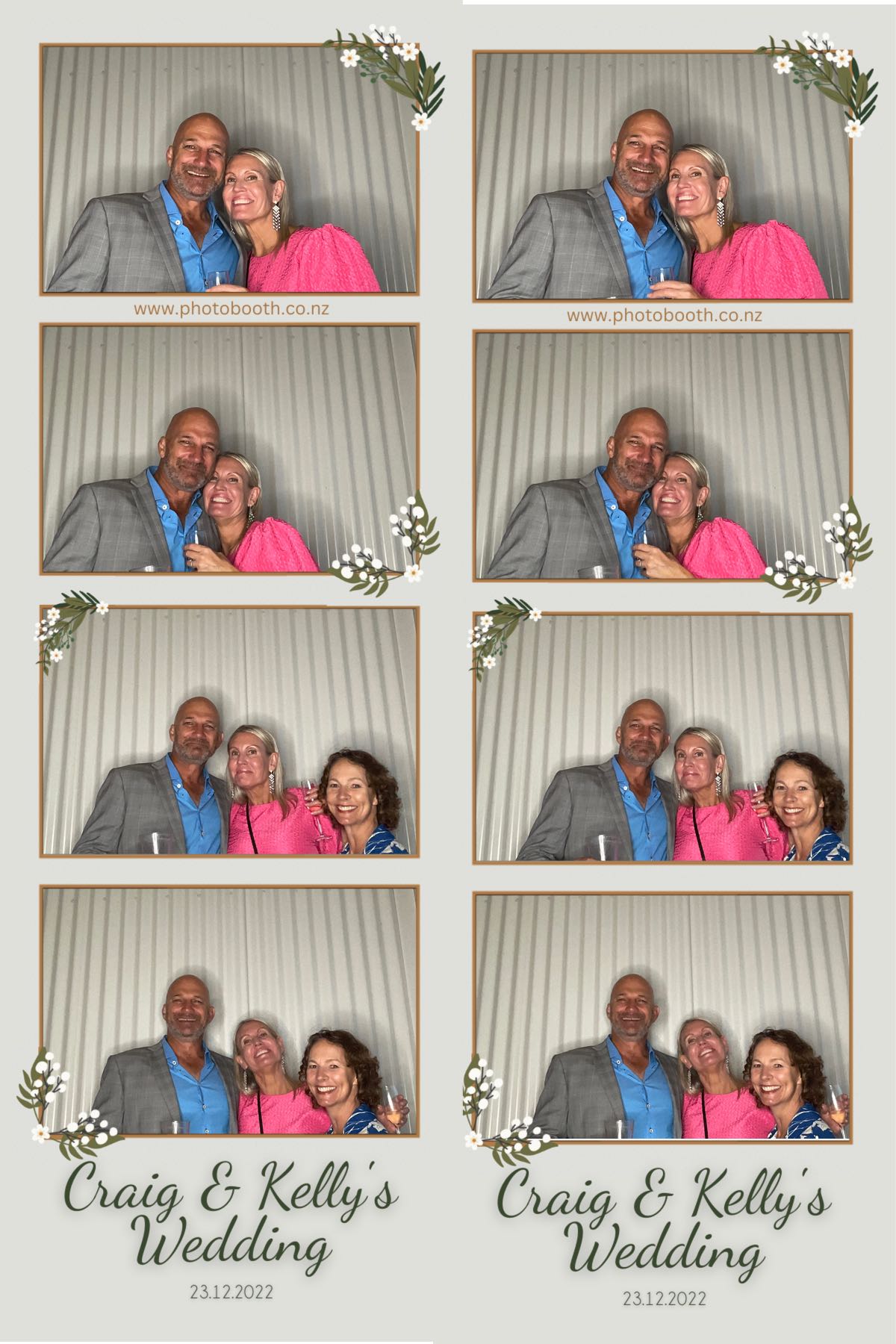 Craig & Kelly's Wedding | View more photos from the event at gallery.photobooth.co.nz/u/SelfieCentral/Craig-Kellys-Wedding