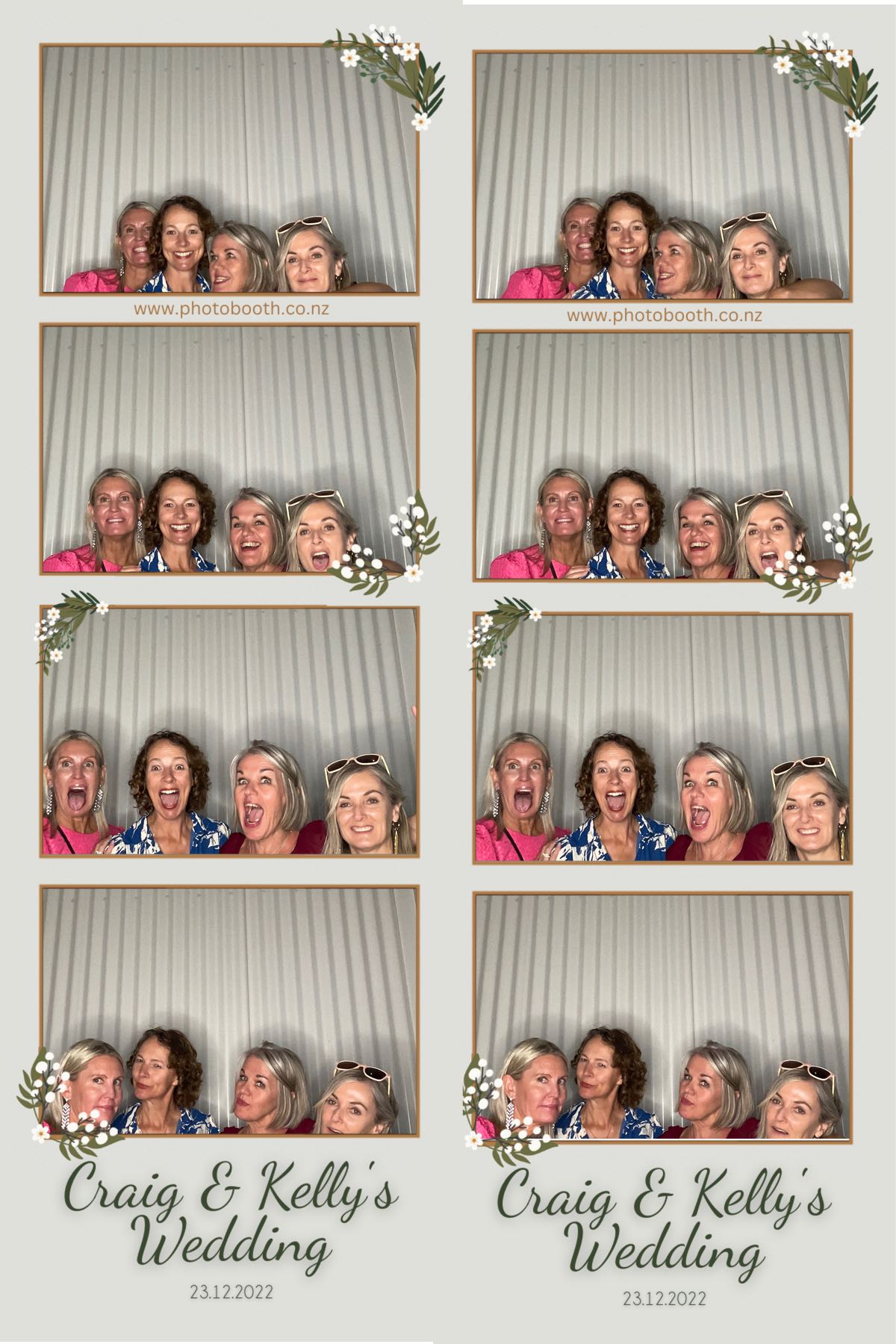 Craig & Kelly's Wedding | View more photos from the event at gallery.photobooth.co.nz/u/SelfieCentral/Craig-Kellys-Wedding