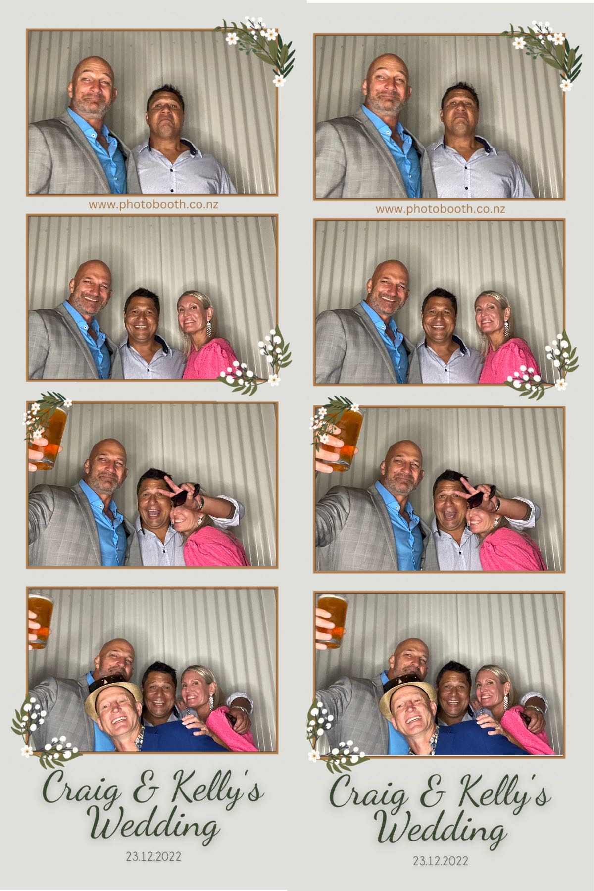 Craig & Kelly's Wedding | View more photos from the event at gallery.photobooth.co.nz/u/SelfieCentral/Craig-Kellys-Wedding