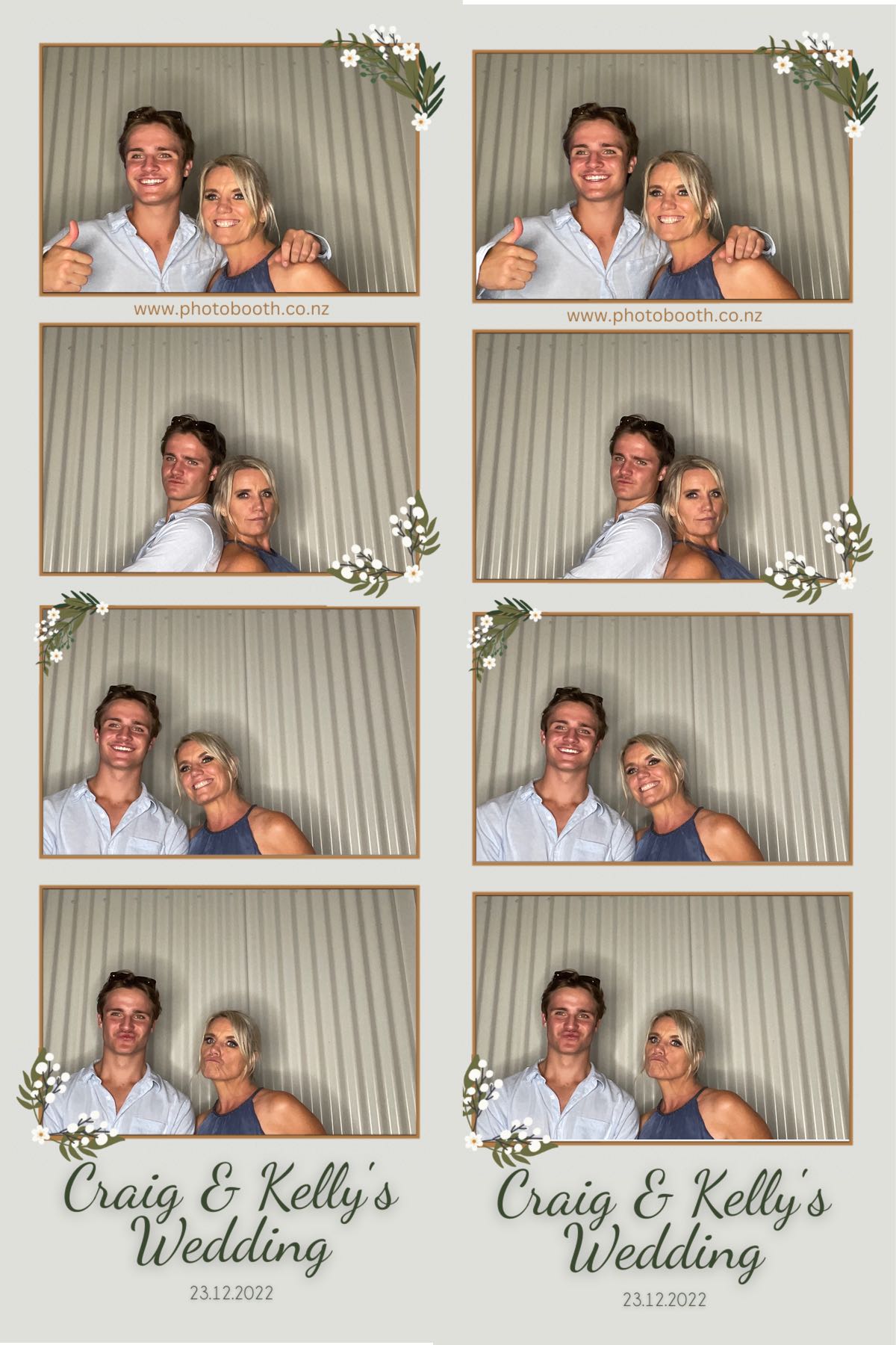 Craig & Kelly's Wedding | View more photos from the event at gallery.photobooth.co.nz/u/SelfieCentral/Craig-Kellys-Wedding