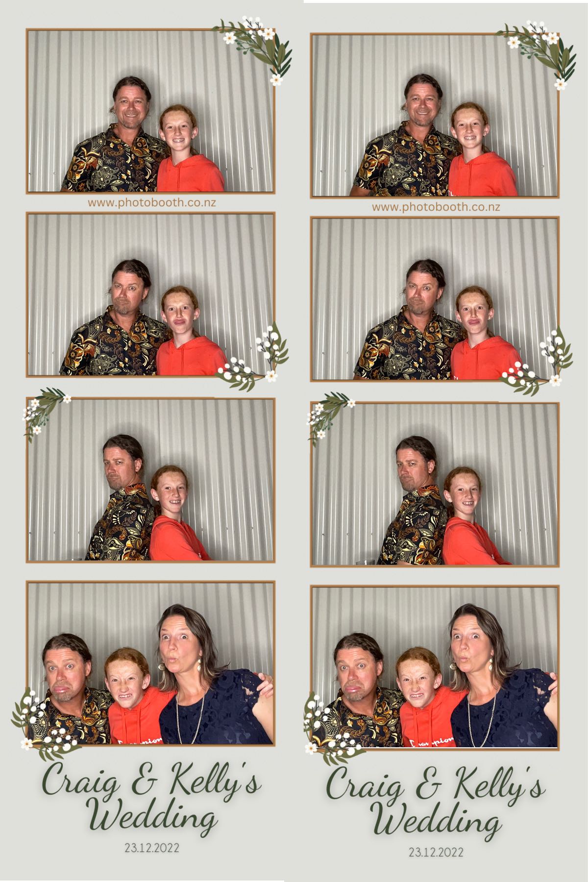 Craig & Kelly's Wedding | View more photos from the event at gallery.photobooth.co.nz/u/SelfieCentral/Craig-Kellys-Wedding