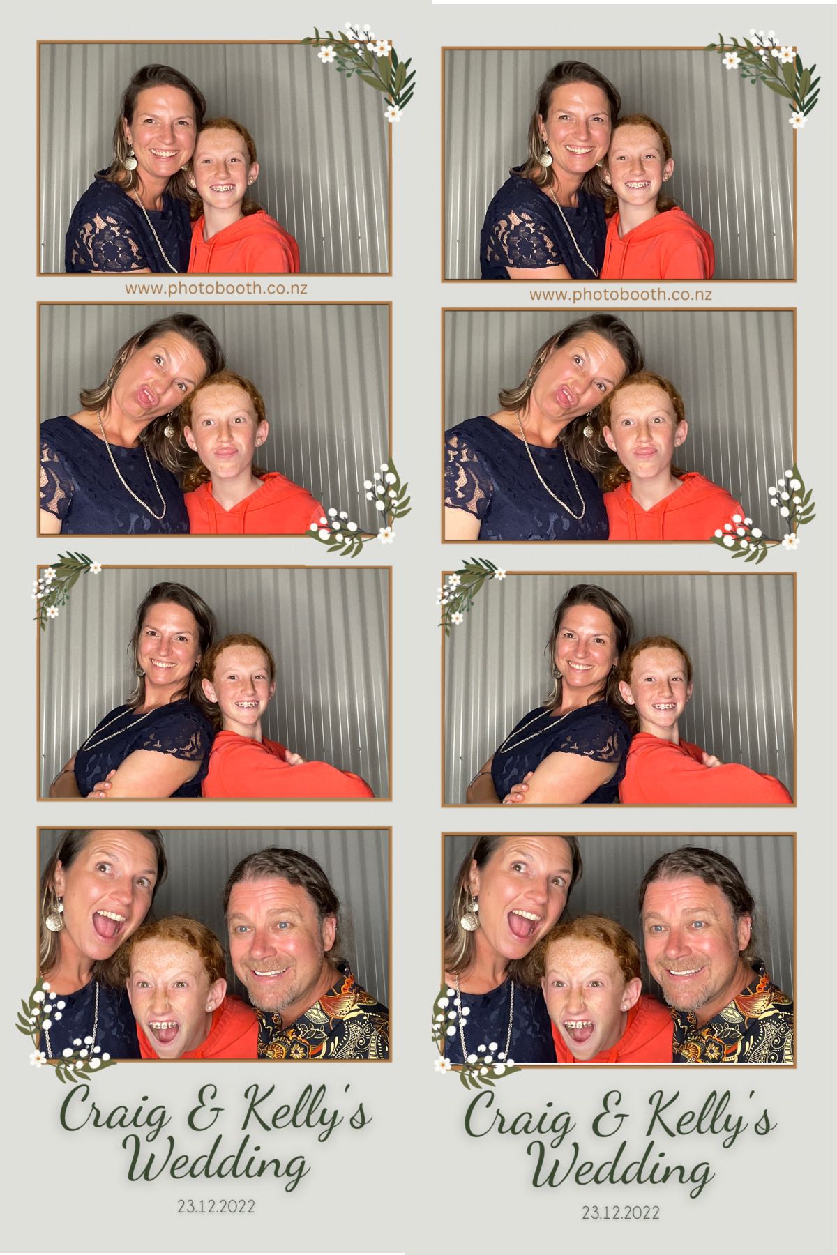Craig & Kelly's Wedding | View more photos from the event at gallery.photobooth.co.nz/u/SelfieCentral/Craig-Kellys-Wedding