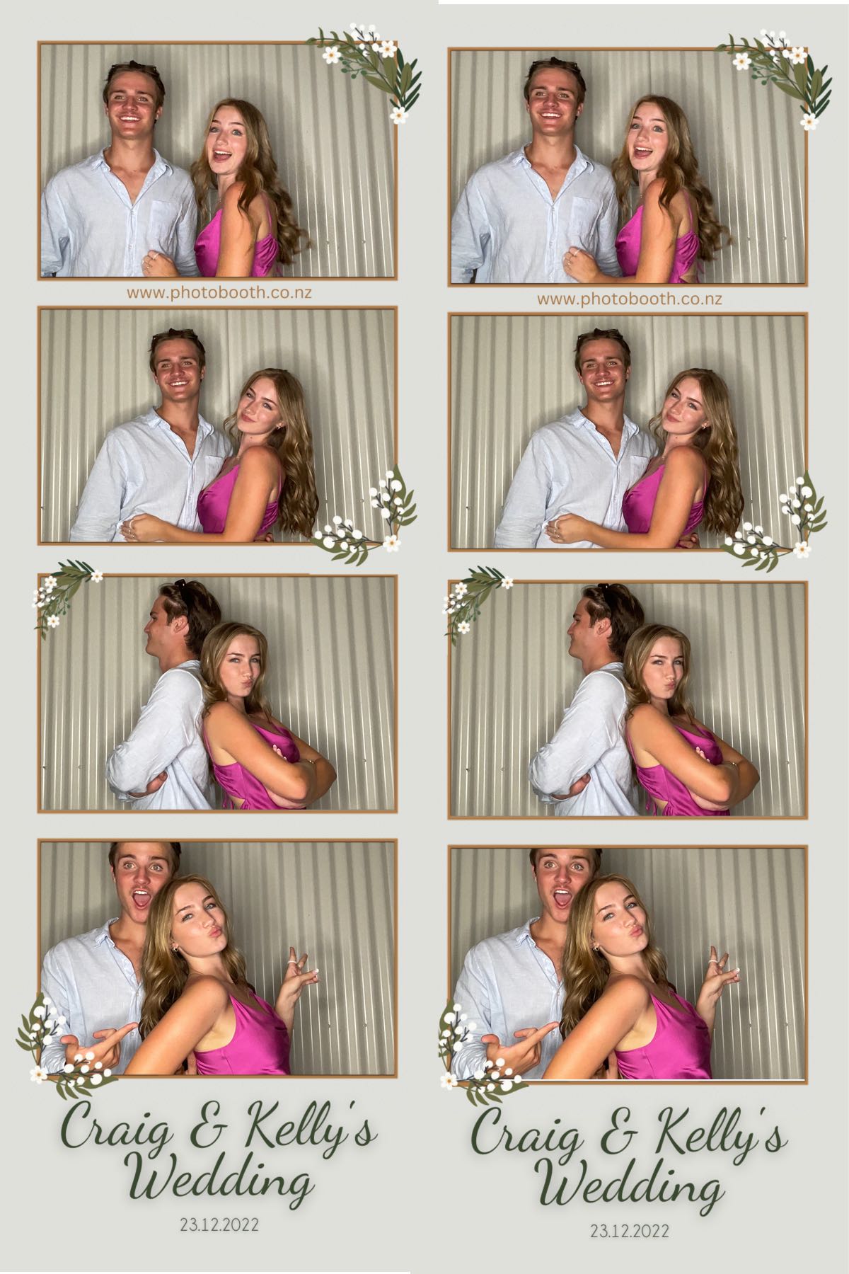 Craig & Kelly's Wedding | View more photos from the event at gallery.photobooth.co.nz/u/SelfieCentral/Craig-Kellys-Wedding