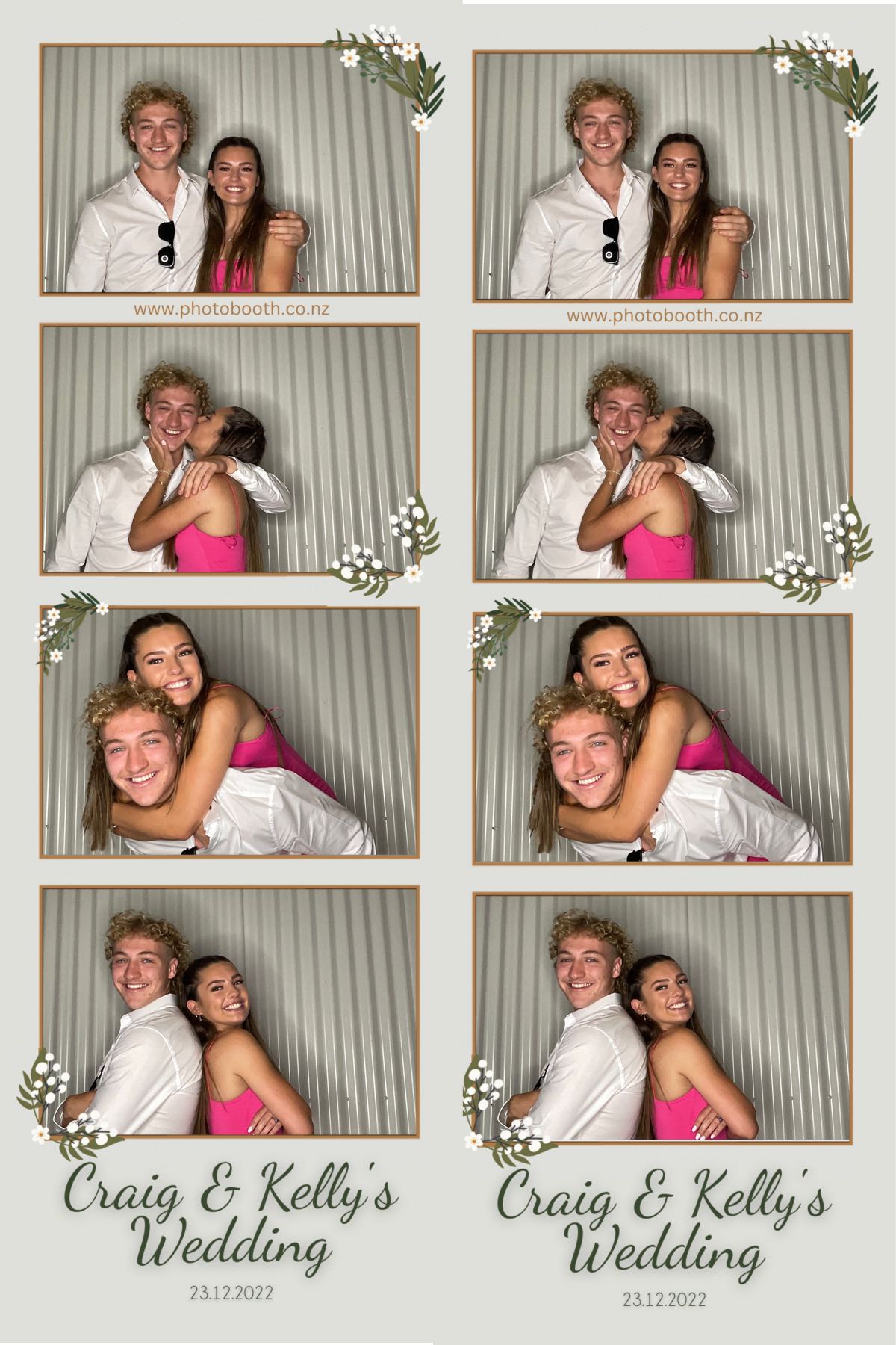 Craig & Kelly's Wedding | View more photos from the event at gallery.photobooth.co.nz/u/SelfieCentral/Craig-Kellys-Wedding