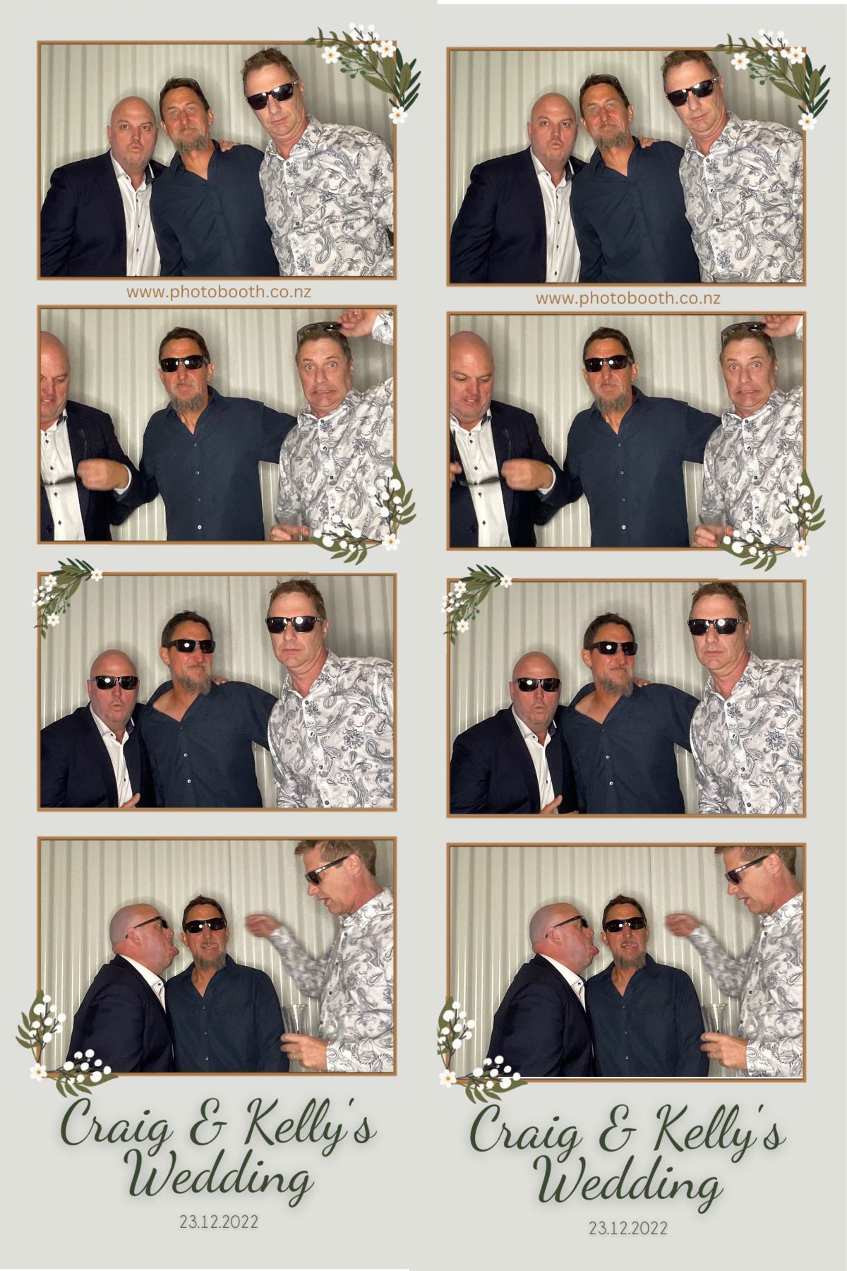 Craig & Kelly's Wedding | View more photos from the event at gallery.photobooth.co.nz/u/SelfieCentral/Craig-Kellys-Wedding