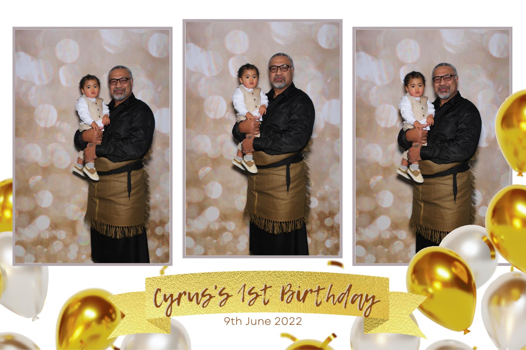 Cyrus's 1st Birthday | View more photos from the event at gallery.photobooth.co.nz/u/SelfieCentral/Cyruss-1st-Birthday