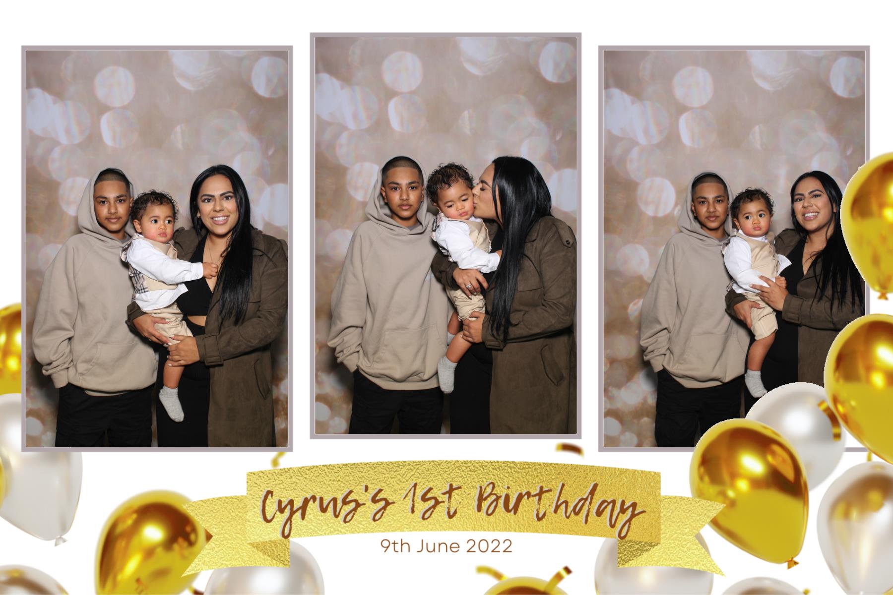 Cyrus's 1st Birthday | View more photos from the event at gallery.photobooth.co.nz/u/SelfieCentral/Cyruss-1st-Birthday