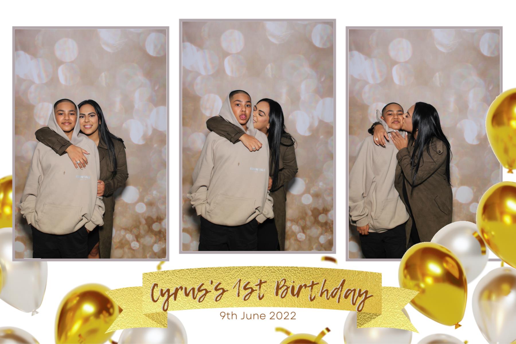 Cyrus's 1st Birthday | View more photos from the event at gallery.photobooth.co.nz/u/SelfieCentral/Cyruss-1st-Birthday