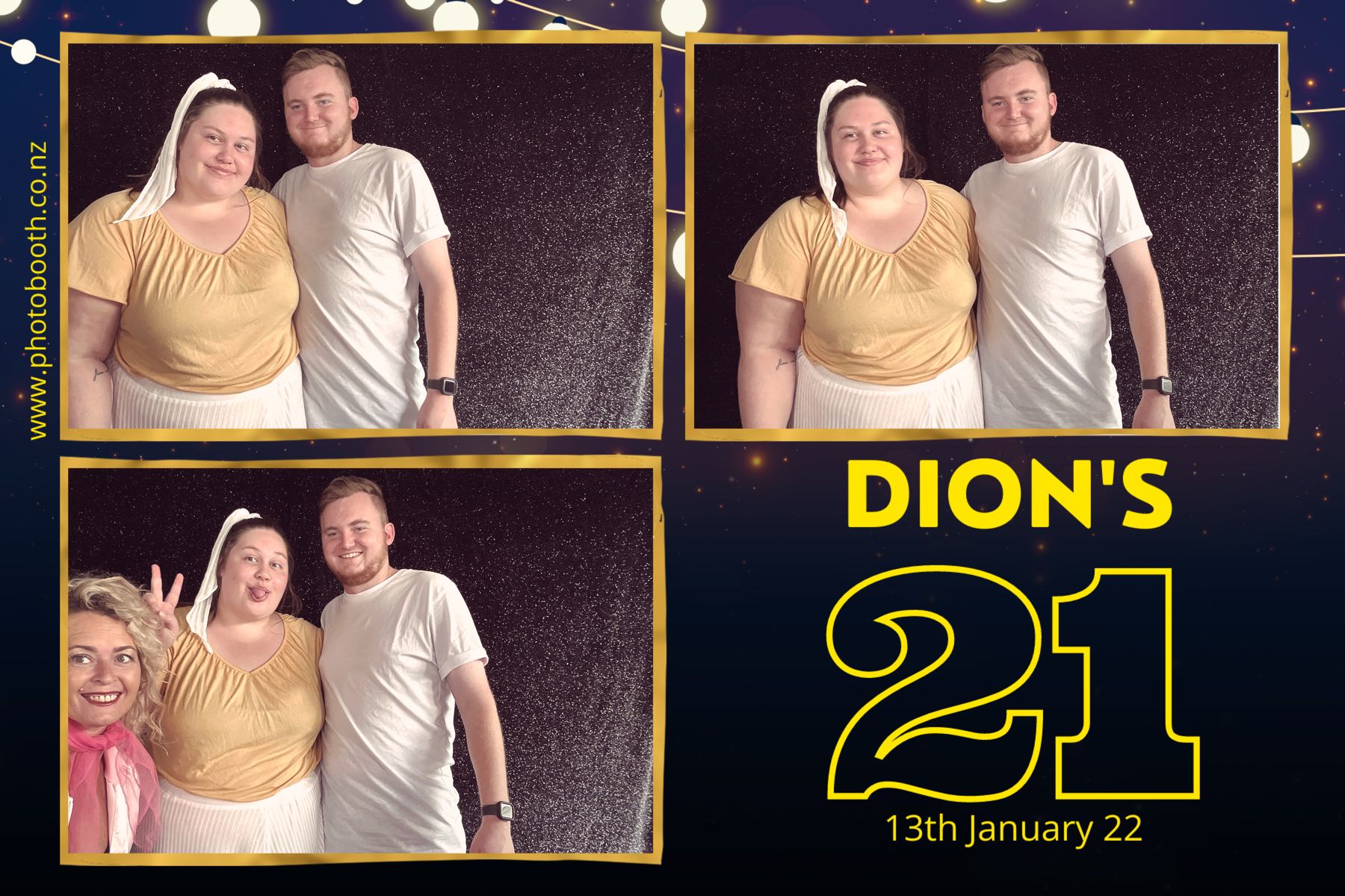 Dion's 21st | View more photos from the event at gallery.photobooth.co.nz/u/SelfieCentral/Dions-21st