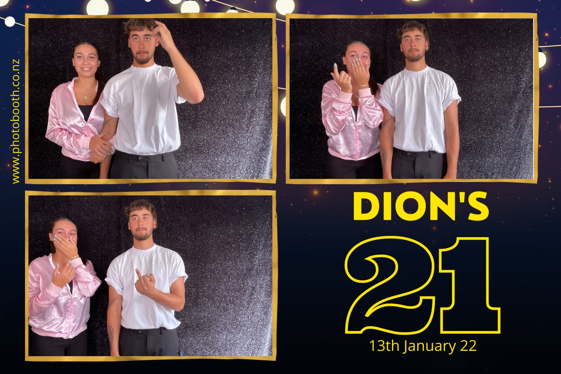 Dion's 21st | View more photos from the event at gallery.photobooth.co.nz/u/SelfieCentral/Dions-21st