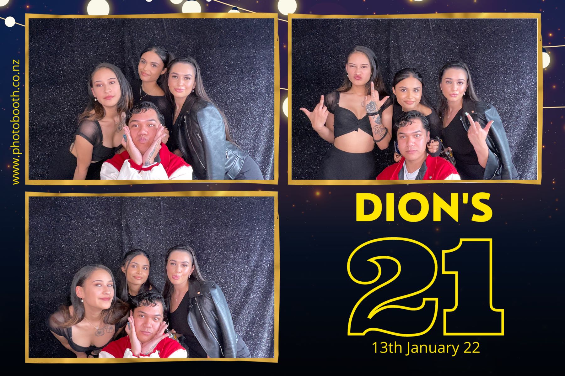 Dion's 21st | View more photos from the event at gallery.photobooth.co.nz/u/SelfieCentral/Dions-21st