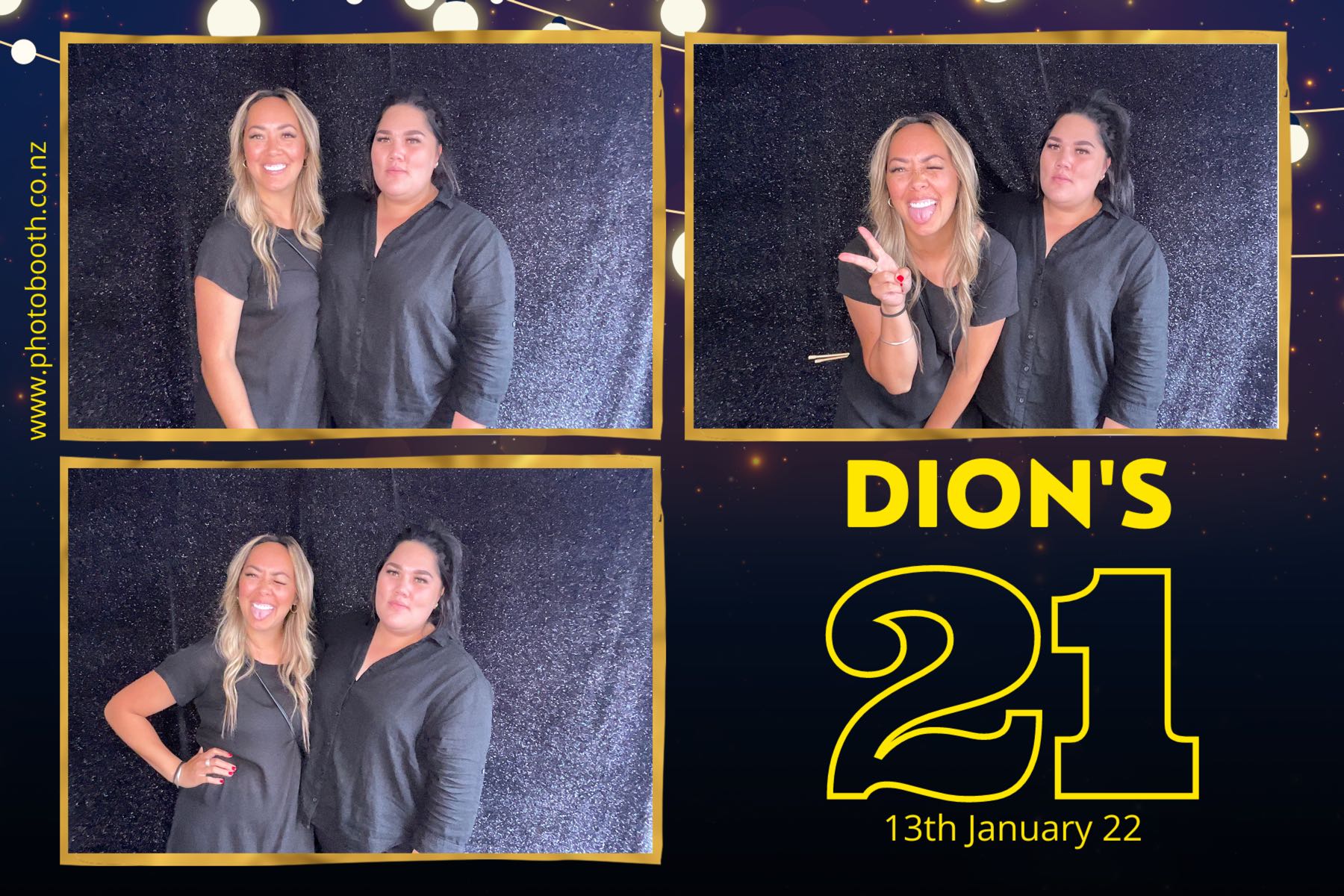 Dion's 21st | View more photos from the event at gallery.photobooth.co.nz/u/SelfieCentral/Dions-21st