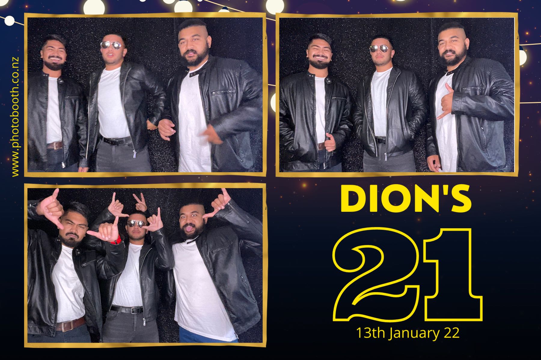 Dion's 21st | View more photos from the event at gallery.photobooth.co.nz/u/SelfieCentral/Dions-21st