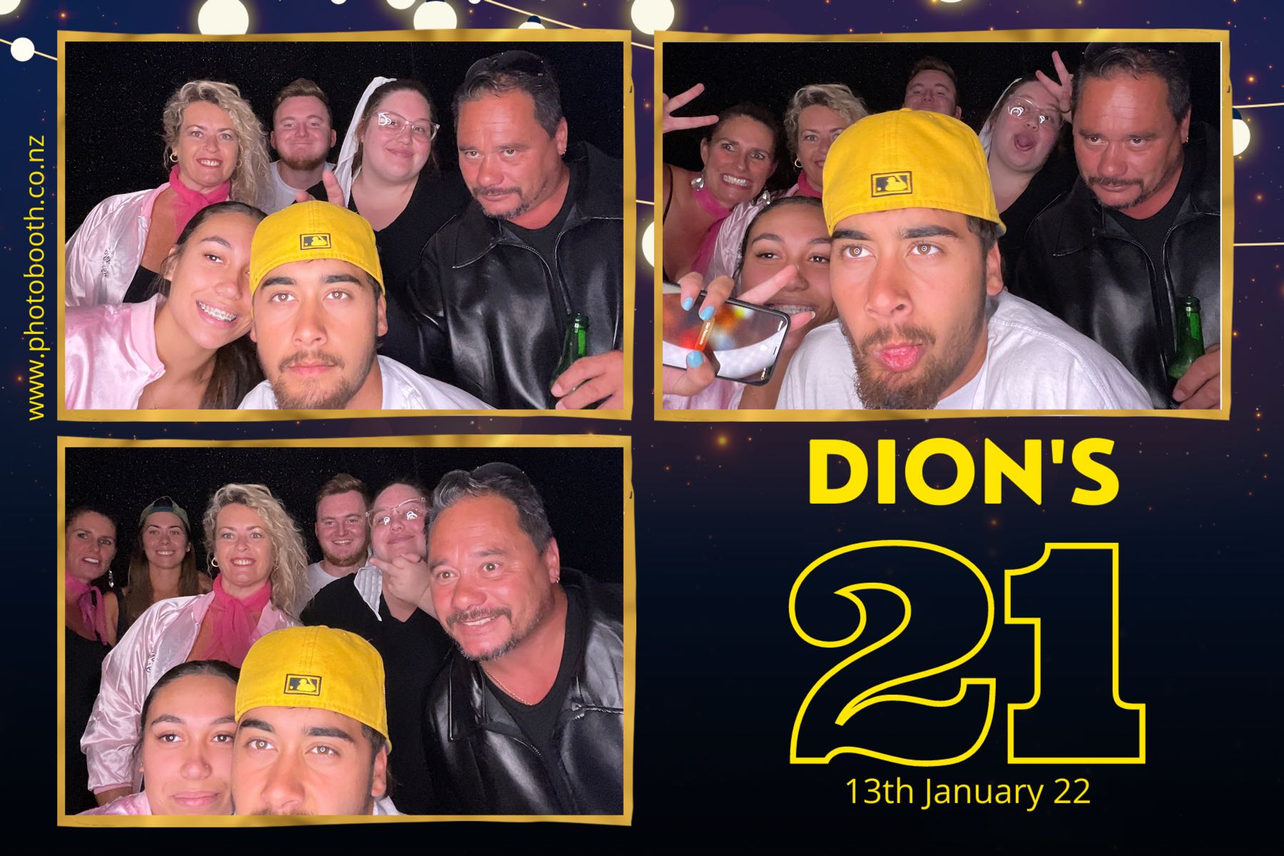 Dion's 21st | View more photos from the event at gallery.photobooth.co.nz/u/SelfieCentral/Dions-21st