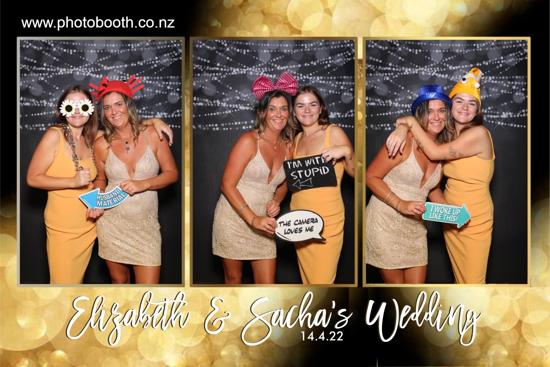 Elizabeth & Sacha's Wedding | View more photos from the event at gallery.photobooth.co.nz/u/SelfieCentral/Elizabeth-Sachas-Wedding