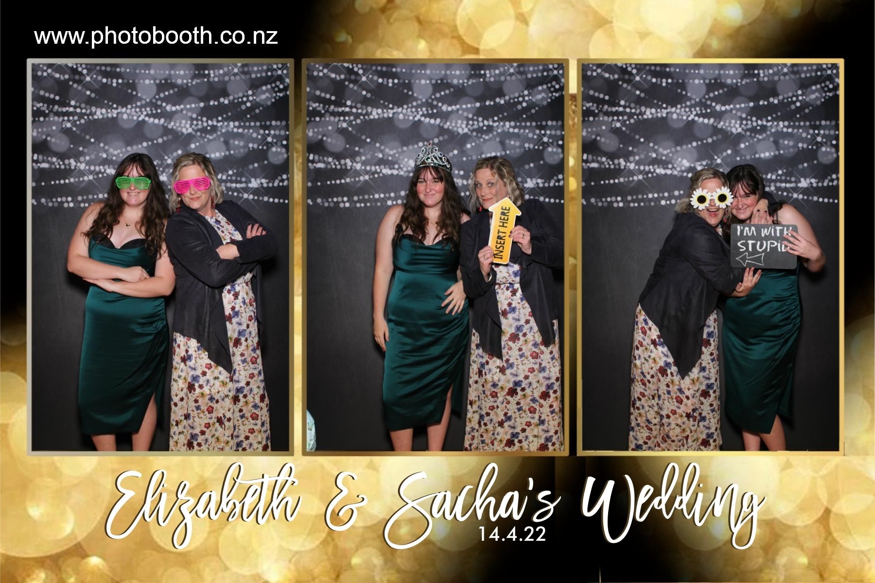Elizabeth & Sacha's Wedding | View more photos from the event at gallery.photobooth.co.nz/u/SelfieCentral/Elizabeth-Sachas-Wedding