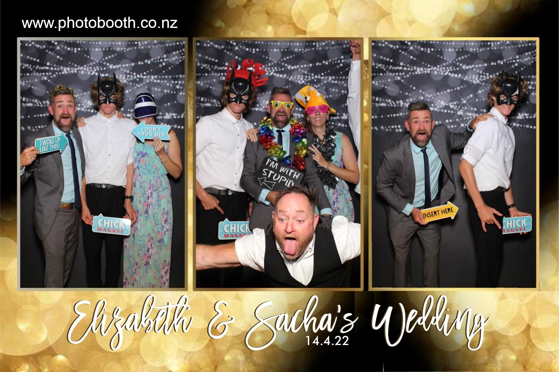 Elizabeth & Sacha's Wedding | View more photos from the event at gallery.photobooth.co.nz/u/SelfieCentral/Elizabeth-Sachas-Wedding