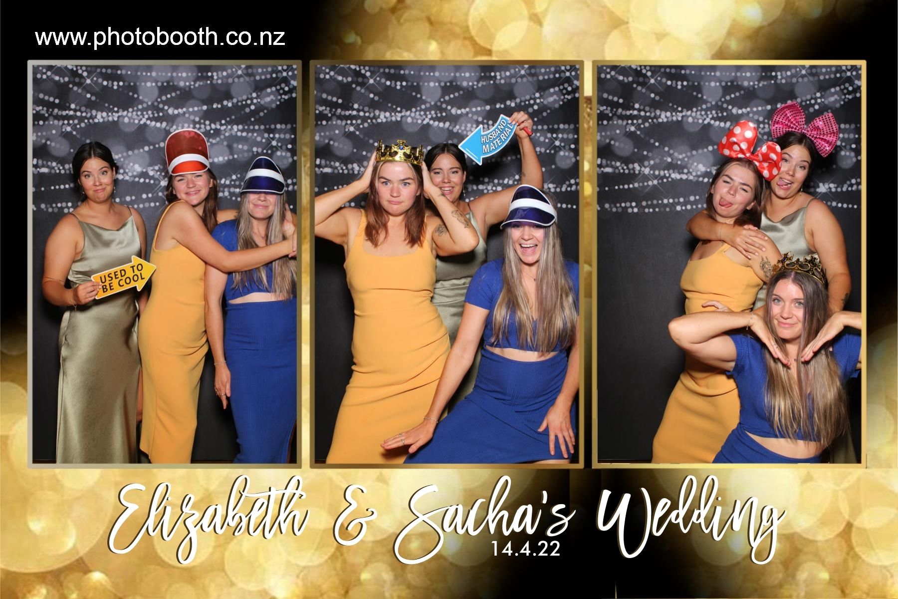 Elizabeth & Sacha's Wedding | View more photos from the event at gallery.photobooth.co.nz/u/SelfieCentral/Elizabeth-Sachas-Wedding