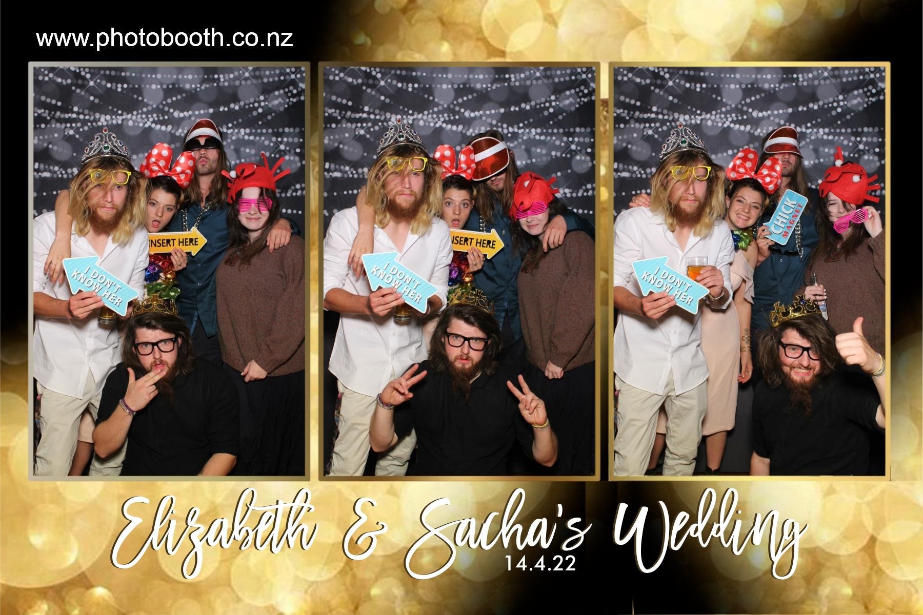 Elizabeth & Sacha's Wedding | View more photos from the event at gallery.photobooth.co.nz/u/SelfieCentral/Elizabeth-Sachas-Wedding