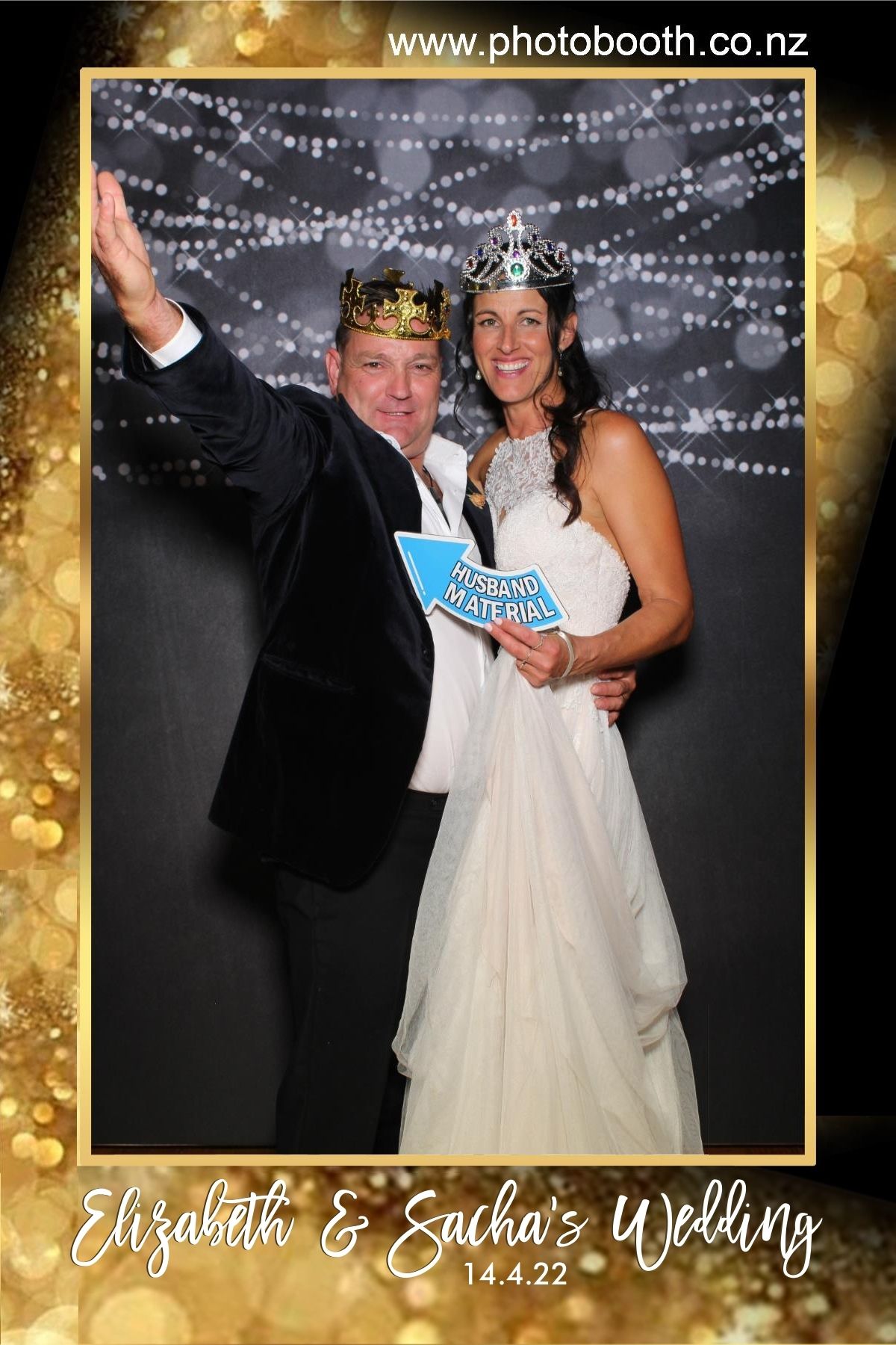 Elizabeth & Sacha's Wedding | View more photos from the event at gallery.photobooth.co.nz/u/SelfieCentral/Elizabeth-Sachas-Wedding
