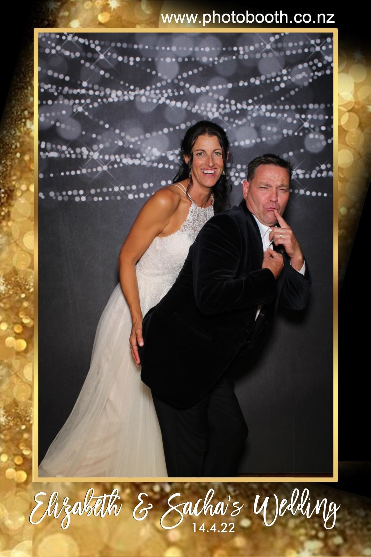 Elizabeth & Sacha's Wedding | View more photos from the event at gallery.photobooth.co.nz/u/SelfieCentral/Elizabeth-Sachas-Wedding
