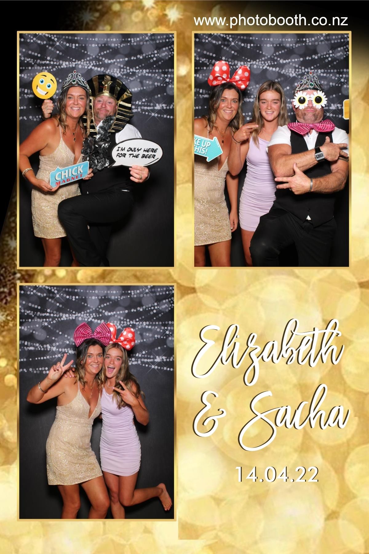 Elizabeth & Sacha's Wedding | View more photos from the event at gallery.photobooth.co.nz/u/SelfieCentral/Elizabeth-Sachas-Wedding