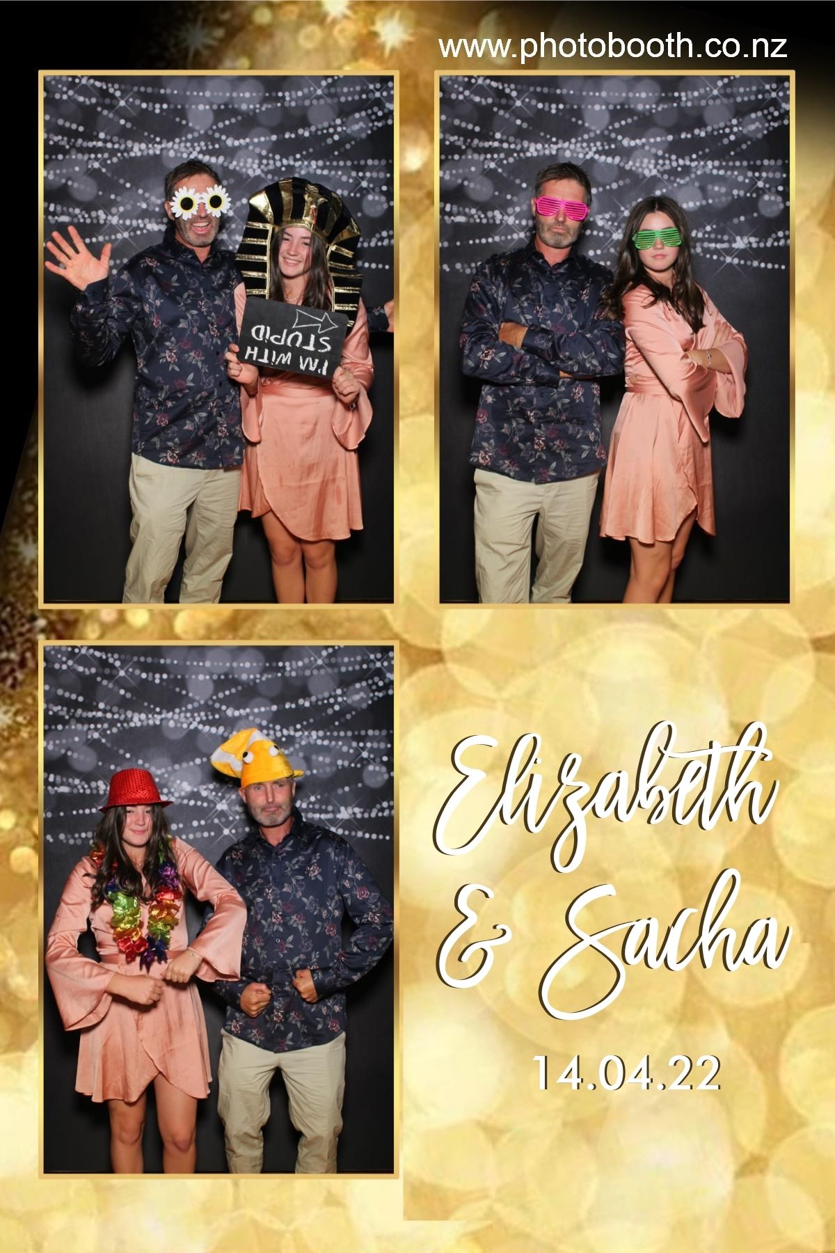 Elizabeth & Sacha's Wedding | View more photos from the event at gallery.photobooth.co.nz/u/SelfieCentral/Elizabeth-Sachas-Wedding