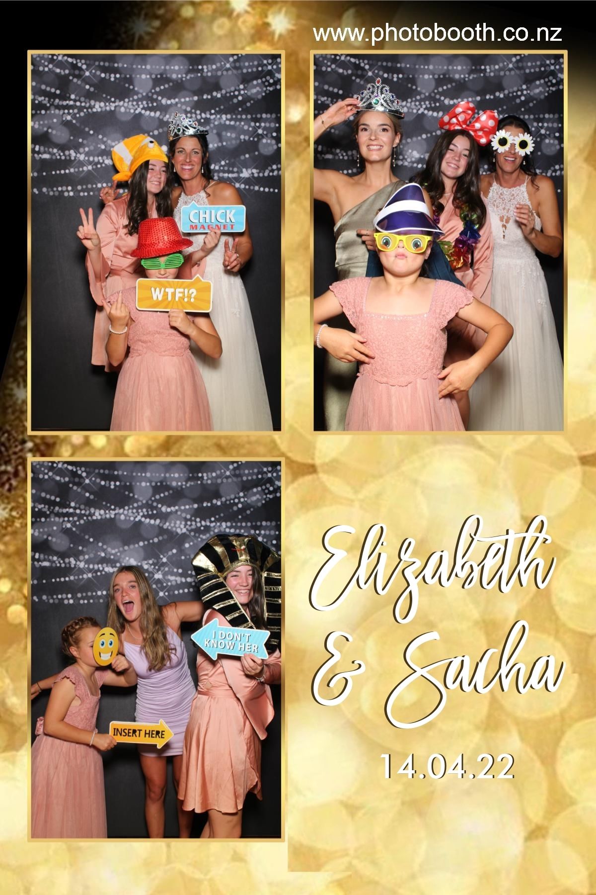 Elizabeth & Sacha's Wedding | View more photos from the event at gallery.photobooth.co.nz/u/SelfieCentral/Elizabeth-Sachas-Wedding