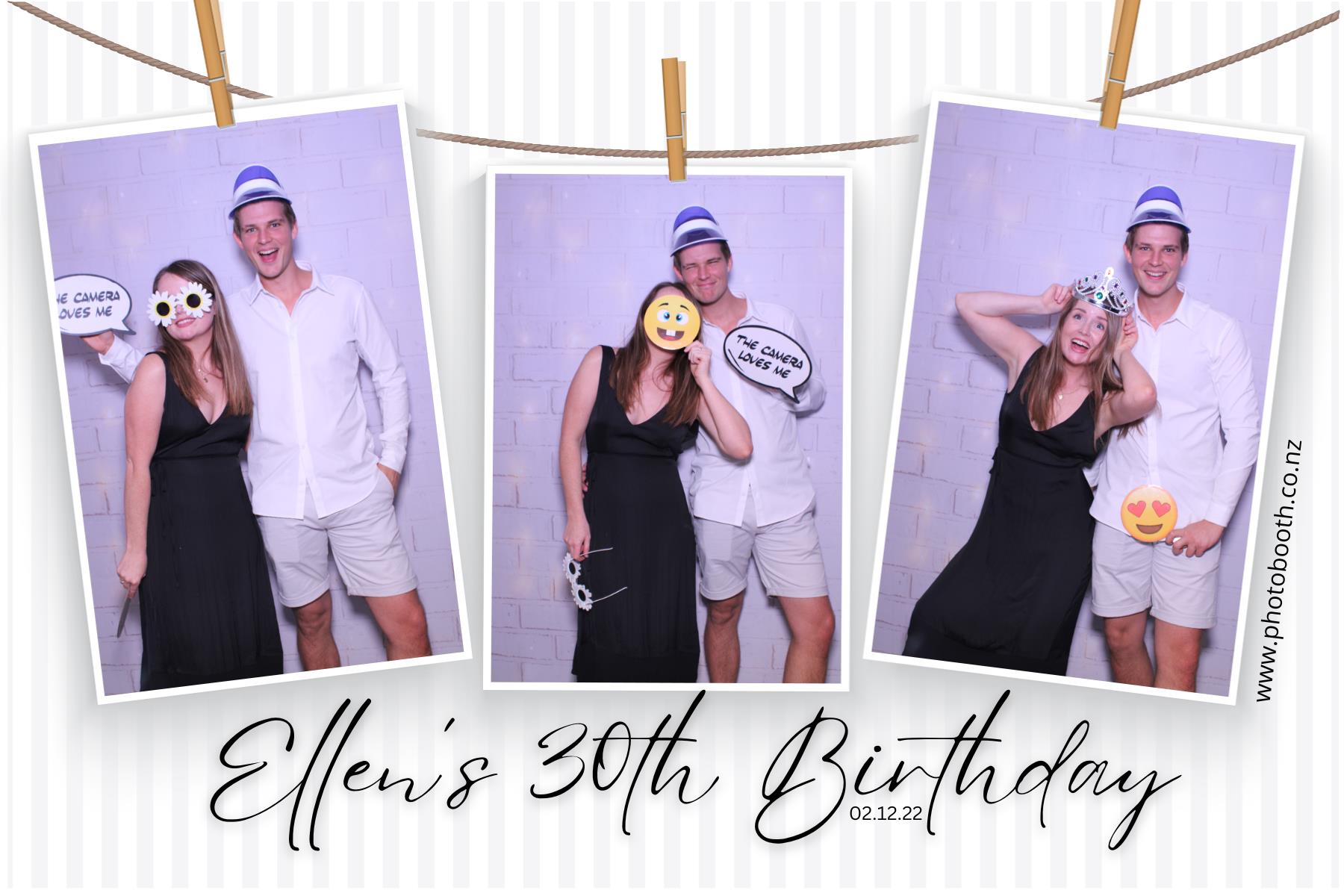 Ellen's 30th | View more photos from the event at gallery.photobooth.co.nz/u/SelfieCentral/Ellens-30th